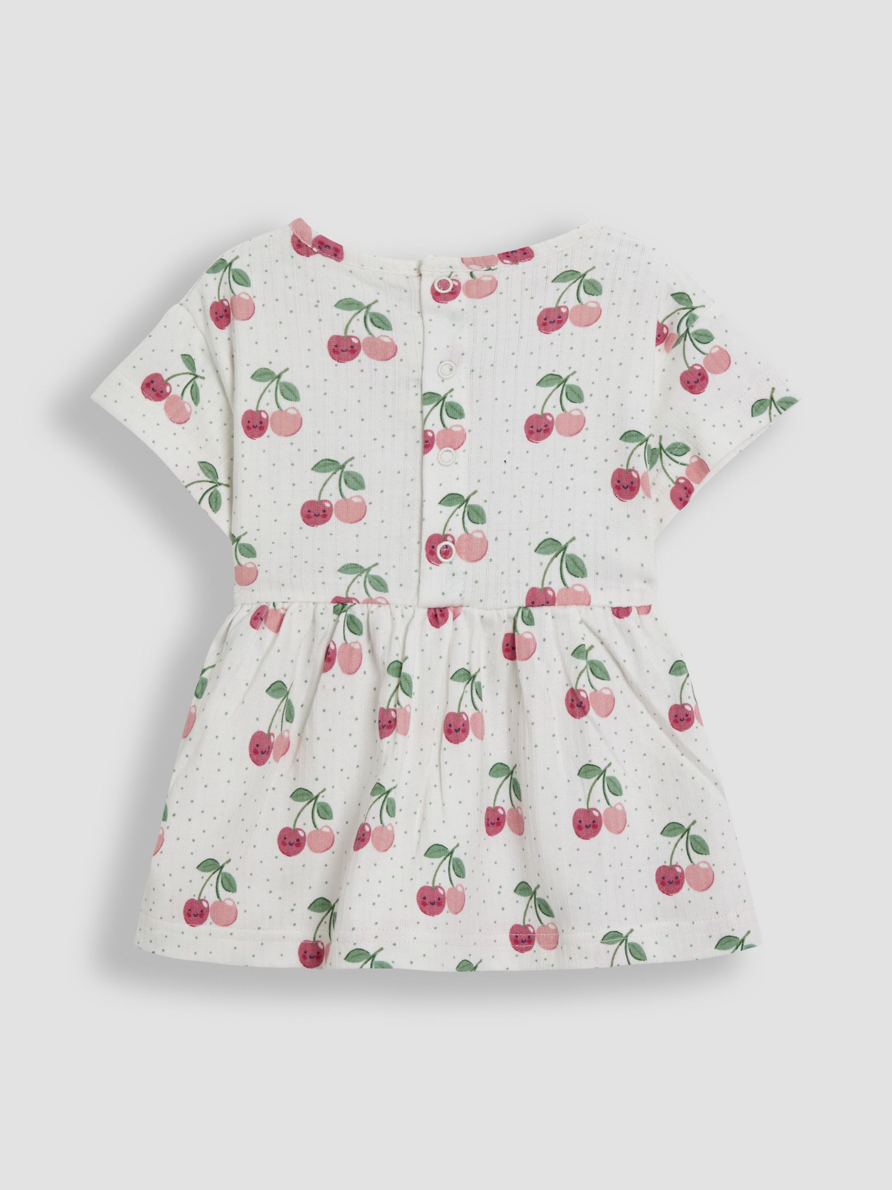 Cream Cherry Drop Shoulder T-Shirts 2 Pack - Image 6 of 7