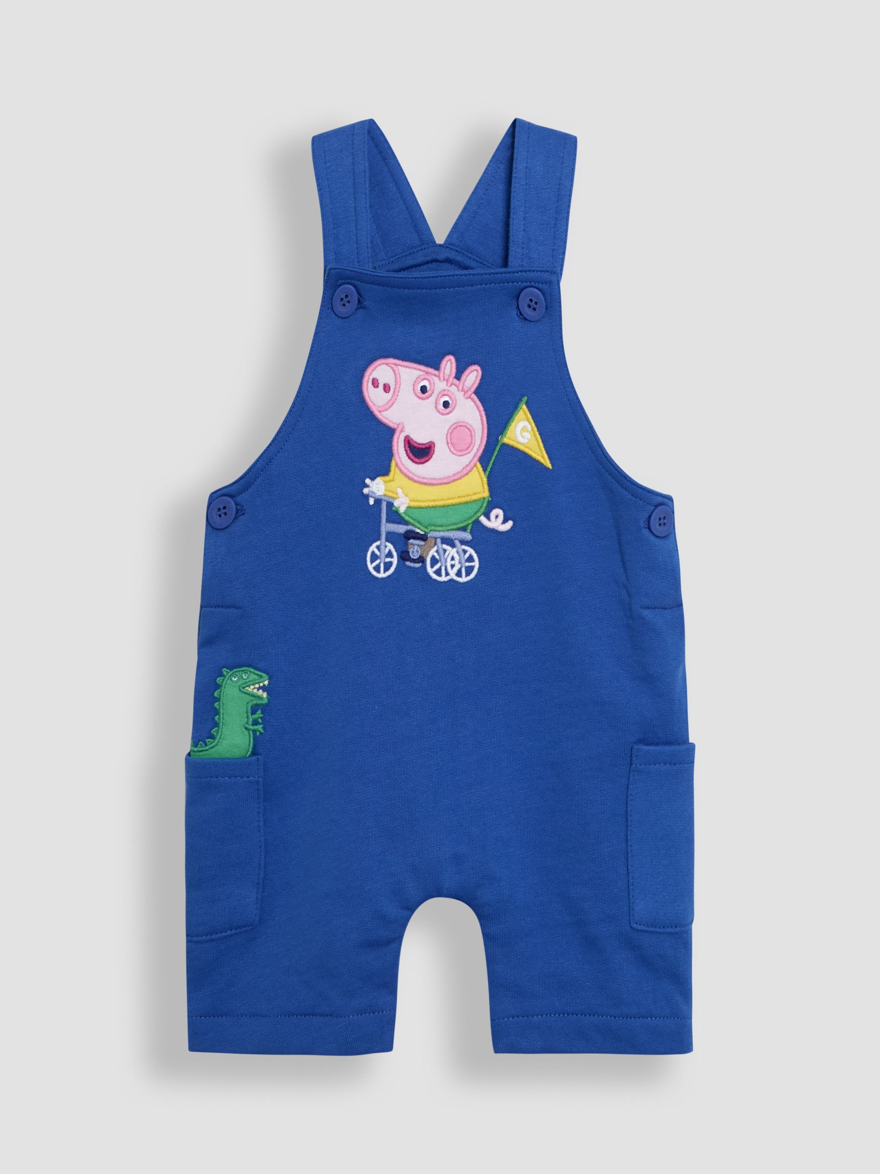Blue 2-Piece Peppa Pig Dungarees & T-Shirt Set - Image 2 of 6