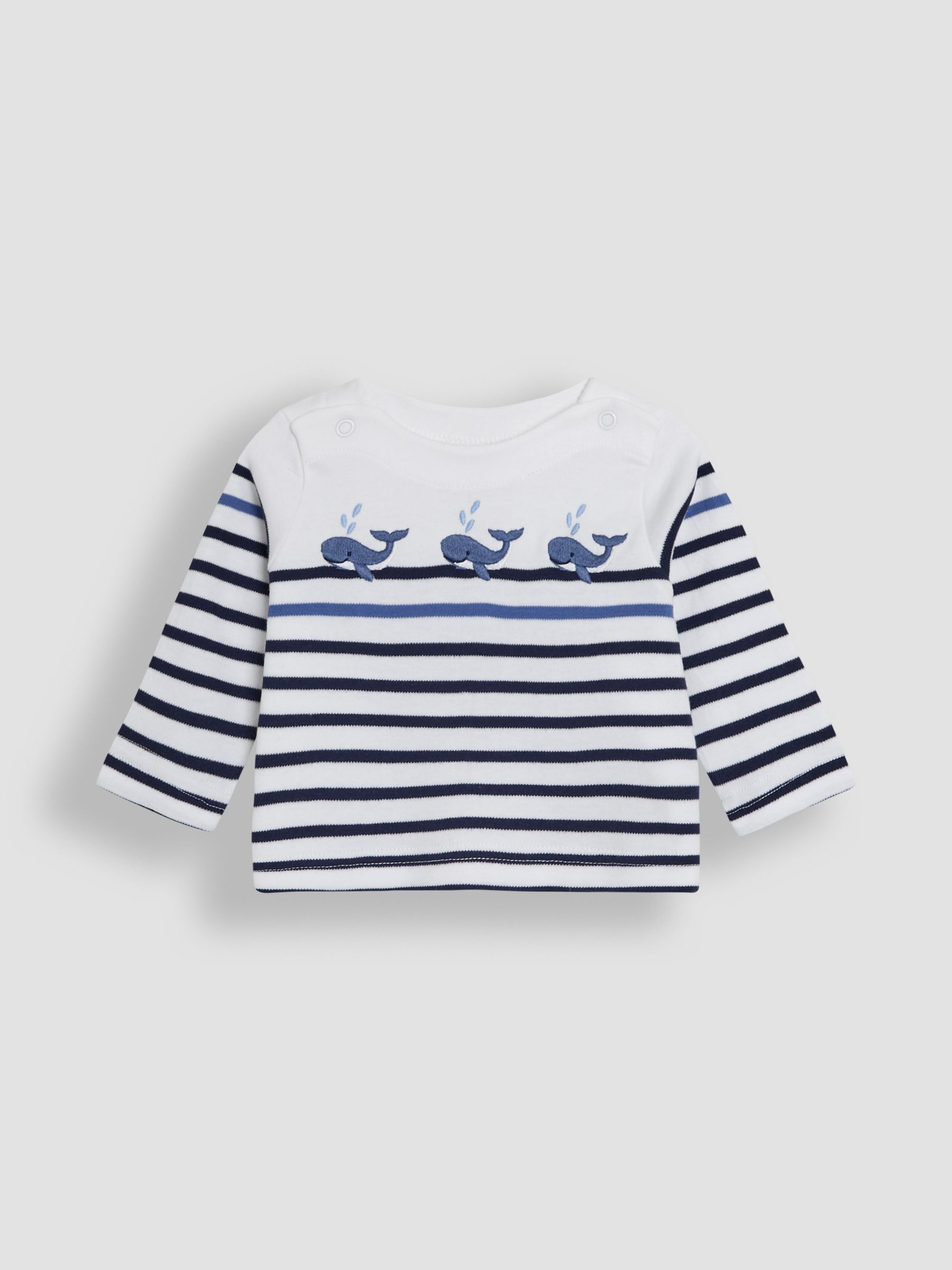 White Whale 2-Piece Embroidered Top & Rib Leggings Set - Image 2 of 6