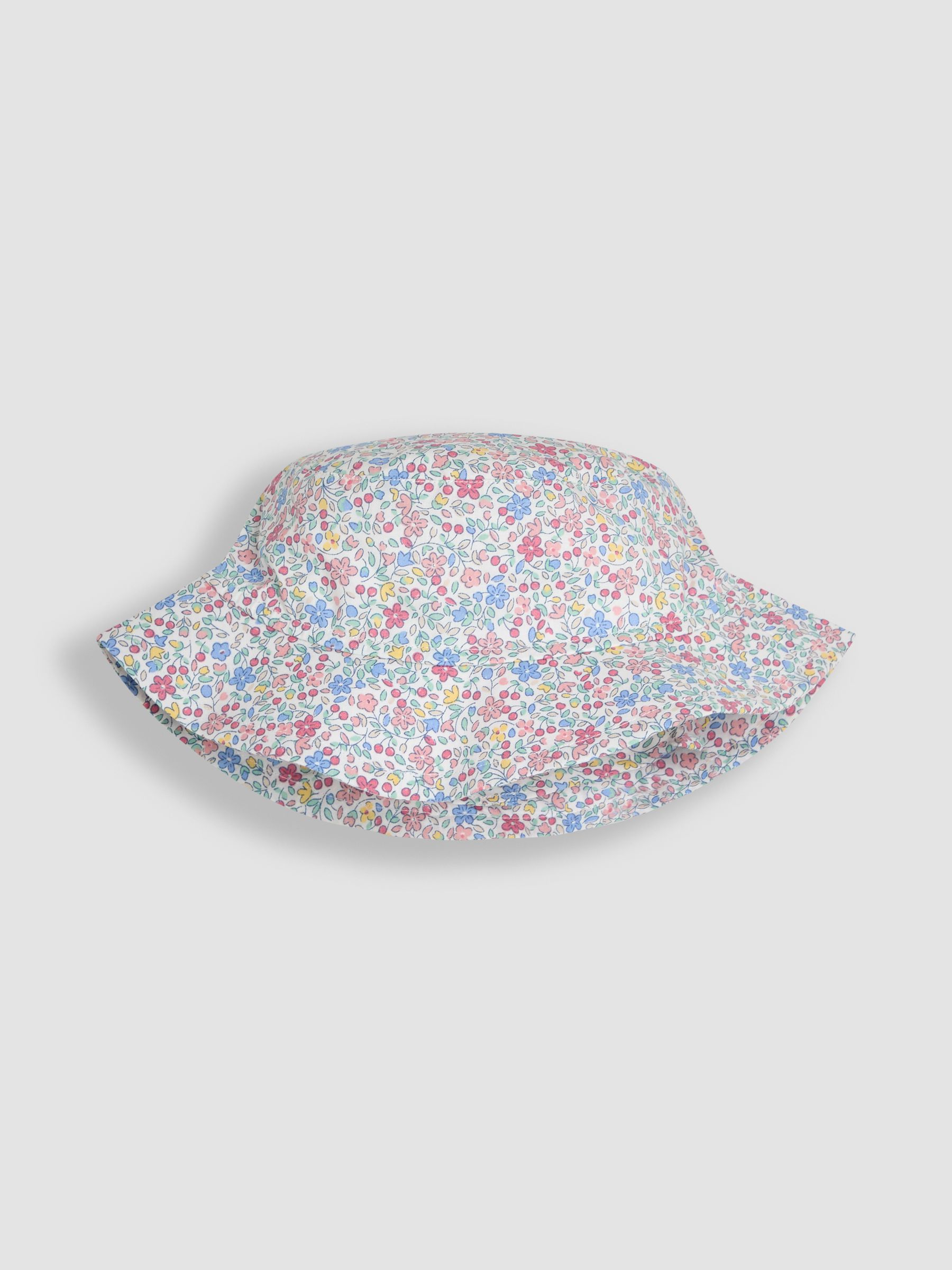 Pink Ditsy Floral Pretty Sun Hat - Image 1 of 3