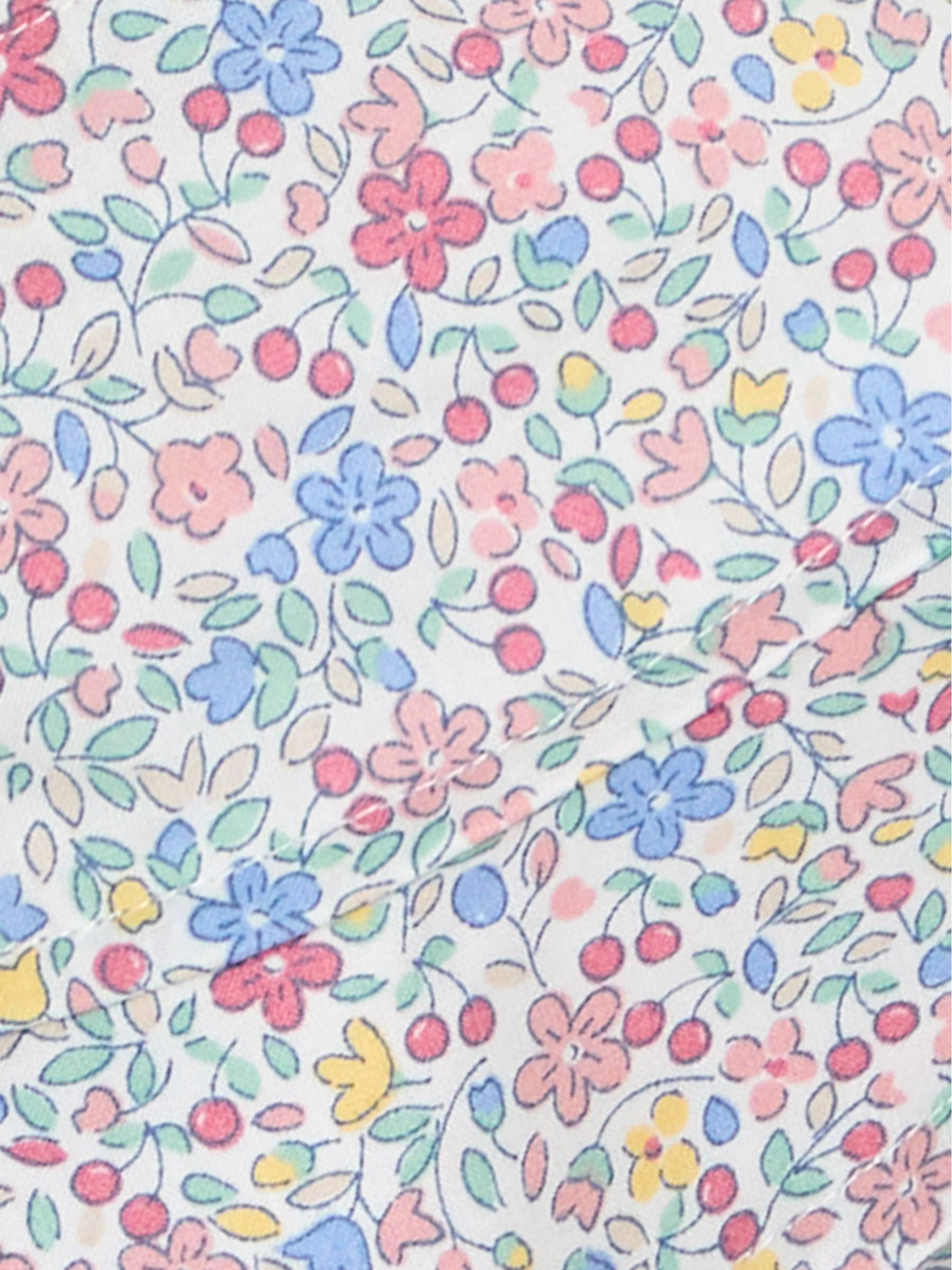 Pink Ditsy Floral Pretty Sun Hat - Image 3 of 3