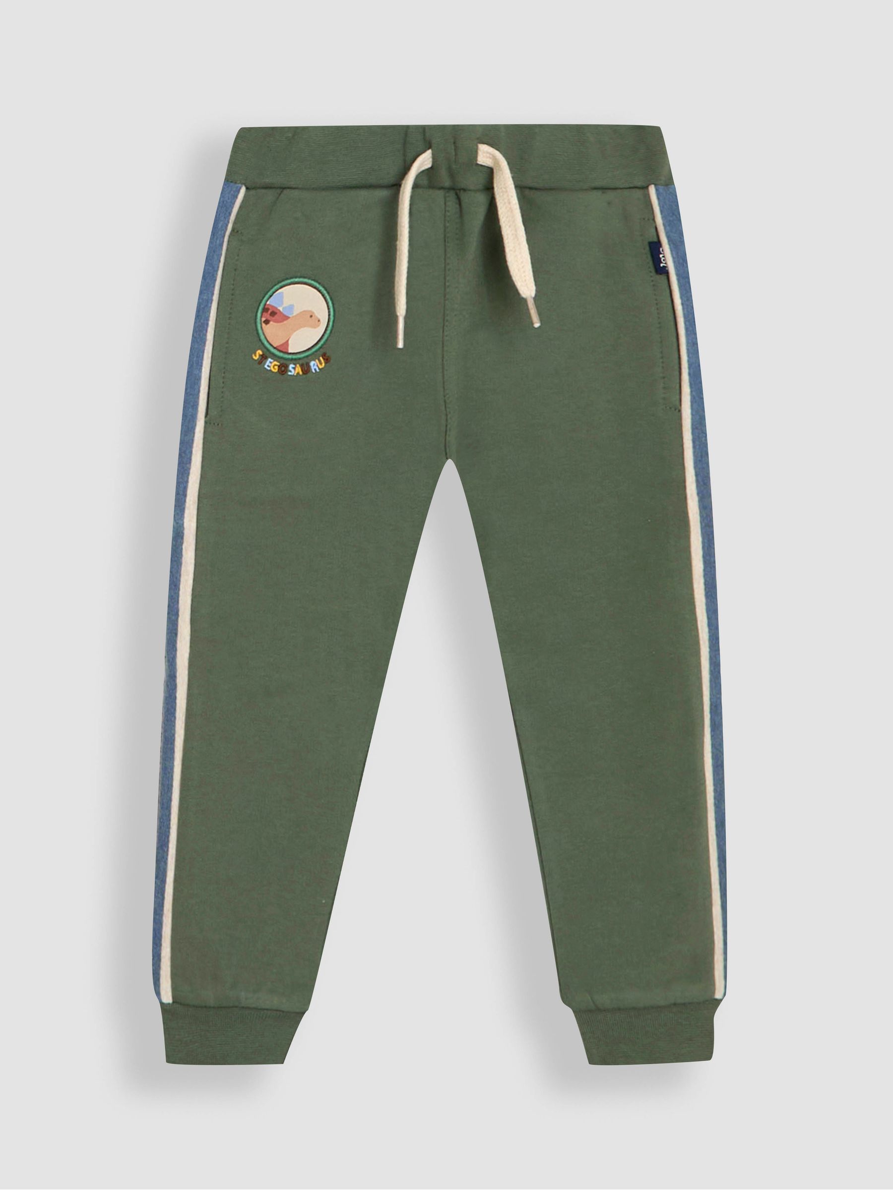 Khaki Green Dino 2-Piece Zip-Up Tracksuit - Image 5 of 6