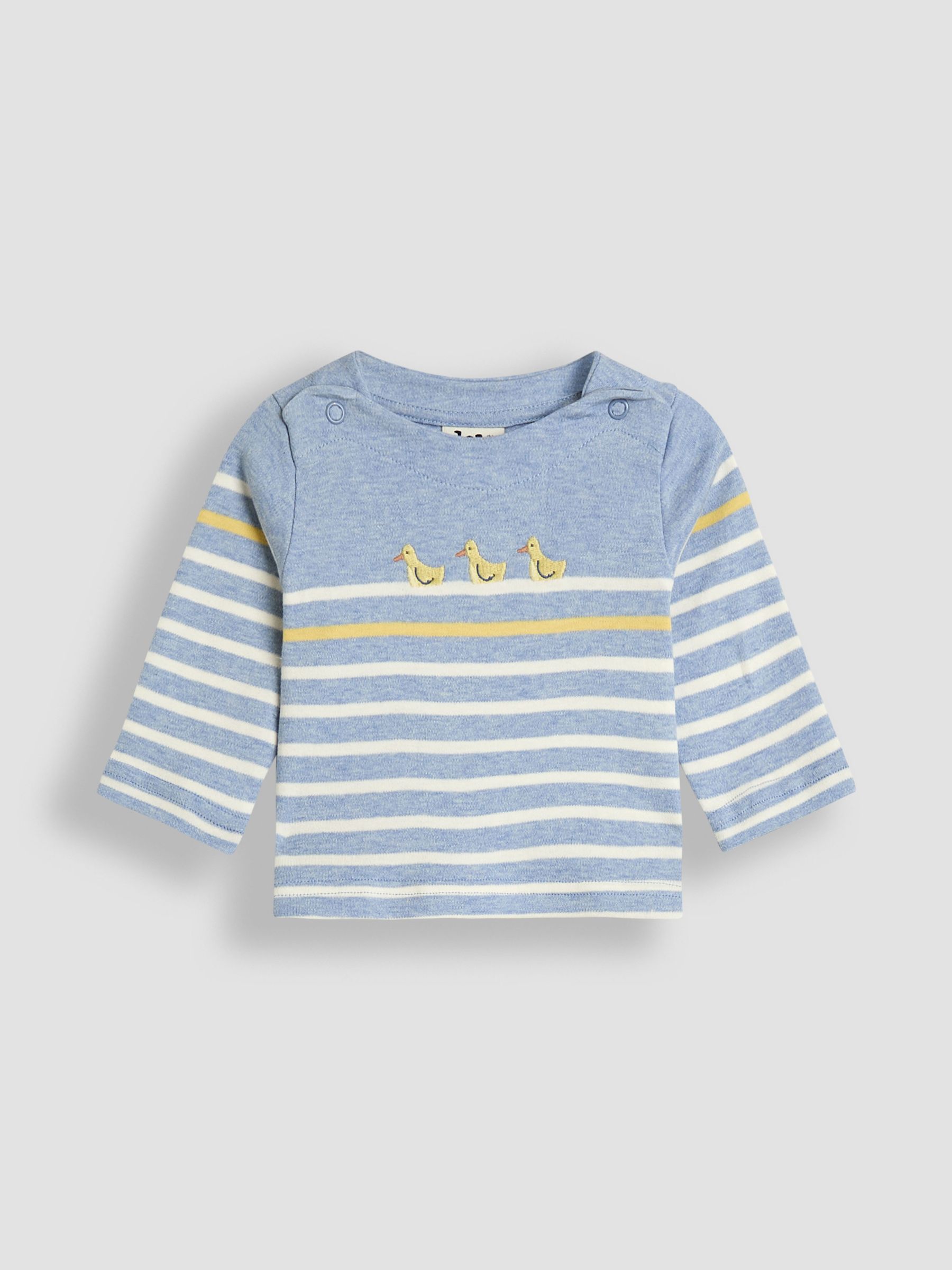 Blue Duck 2-Piece Embroidered Top & Rib Leggings Set - Image 5 of 8