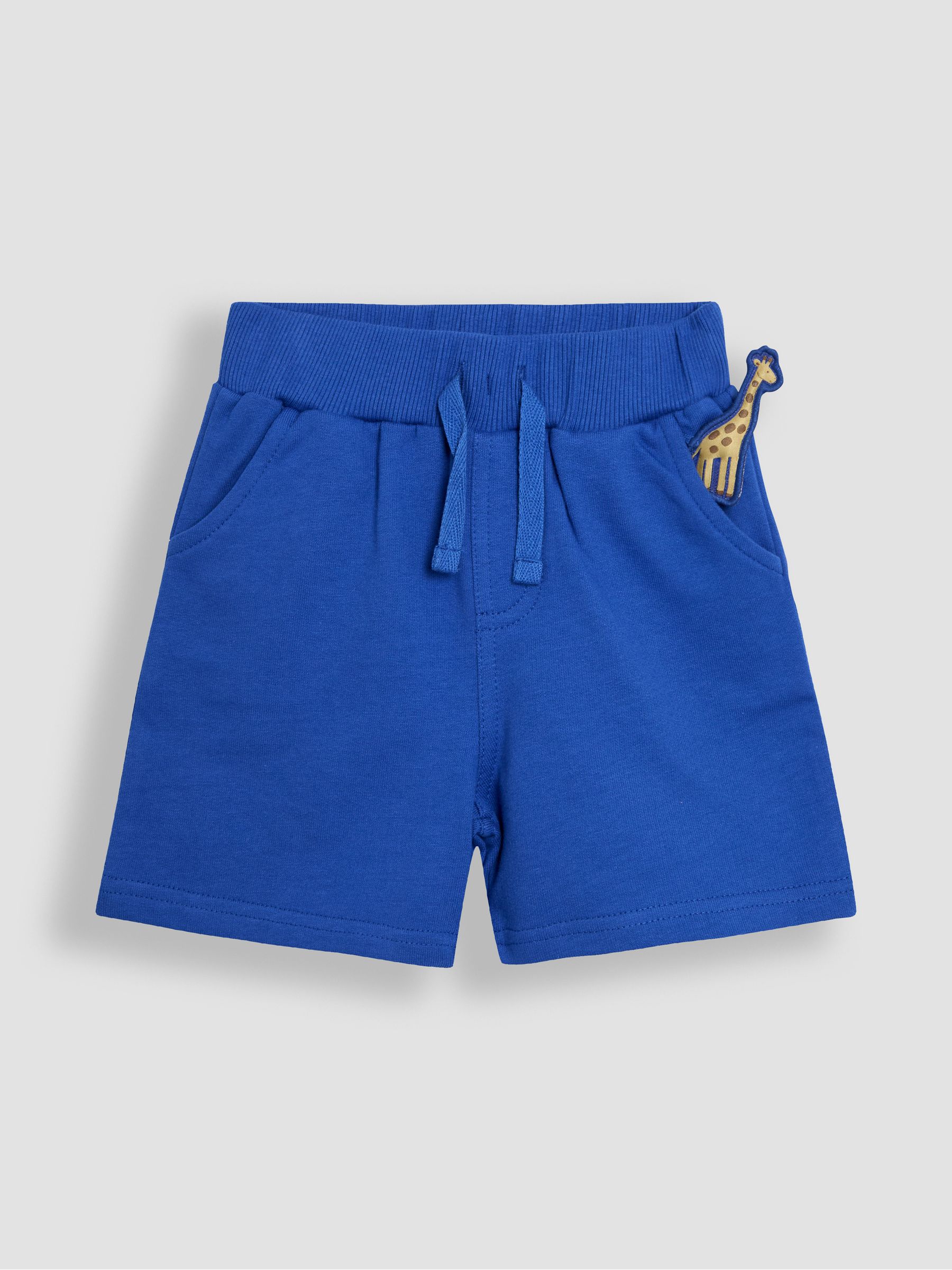Natural Giraffe 2-Piece Appliqué T-Shirt & Shorts Set - Image 7 of 8