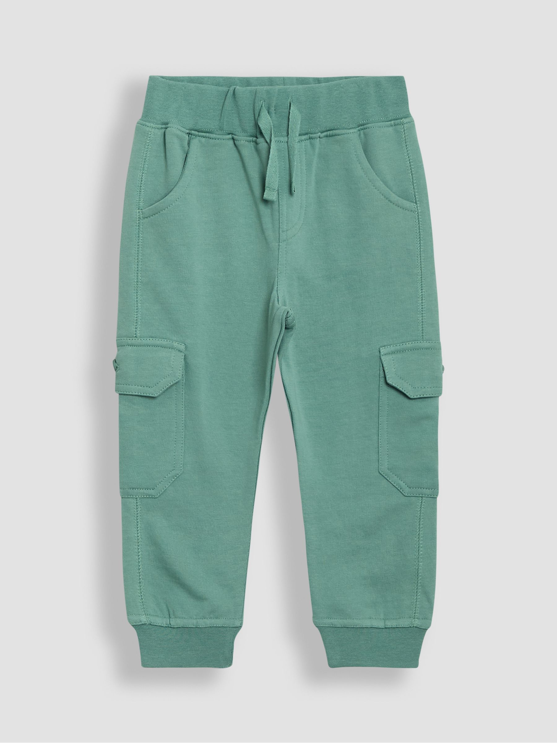 Natural Dino Appliqué Sweatshirt & Cargo Joggers Set - Image 4 of 5
