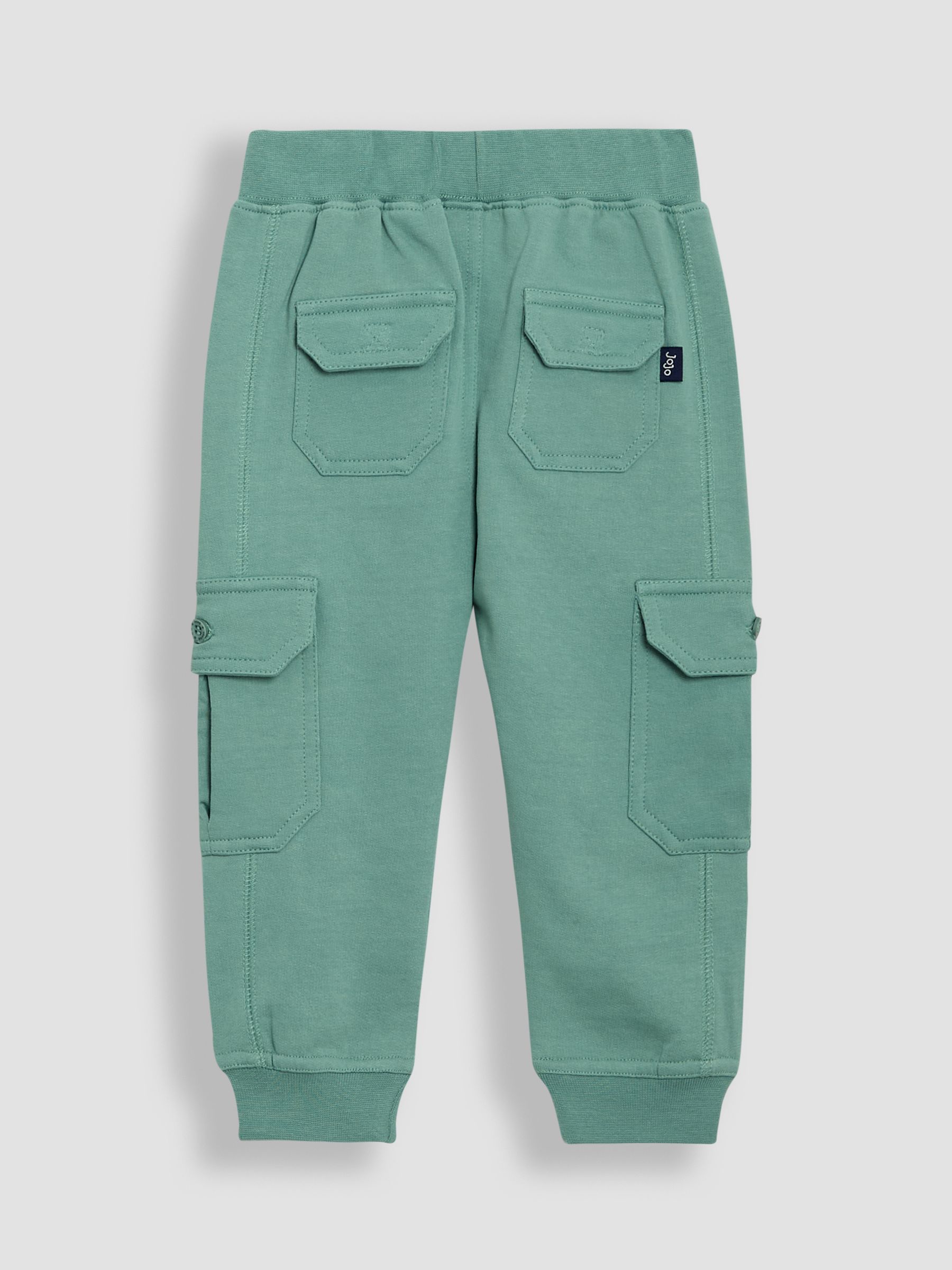 Natural Dino Appliqué Sweatshirt & Cargo Joggers Set - Image 5 of 5