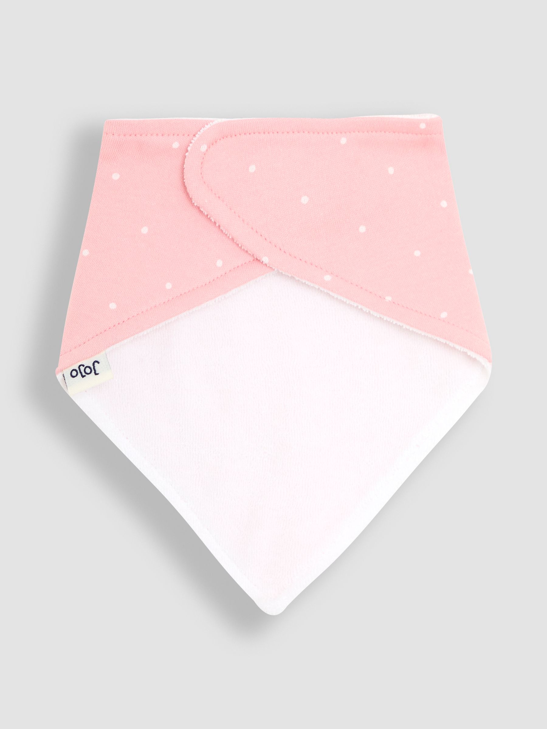Pink Dribble Bibs 3 Pack - Image 3 of 7