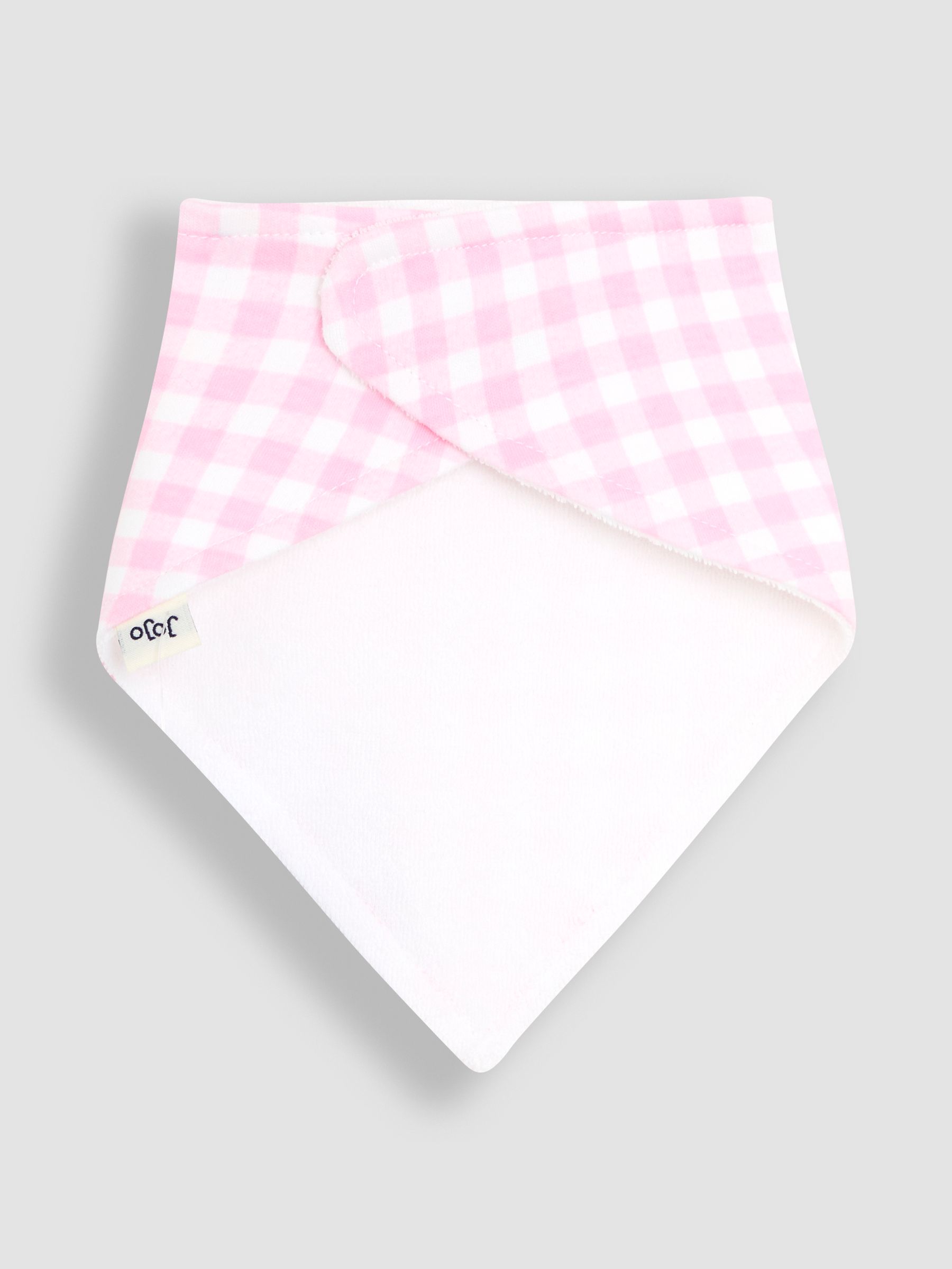 Pink Dribble Bibs 3 Pack - Image 6 of 7
