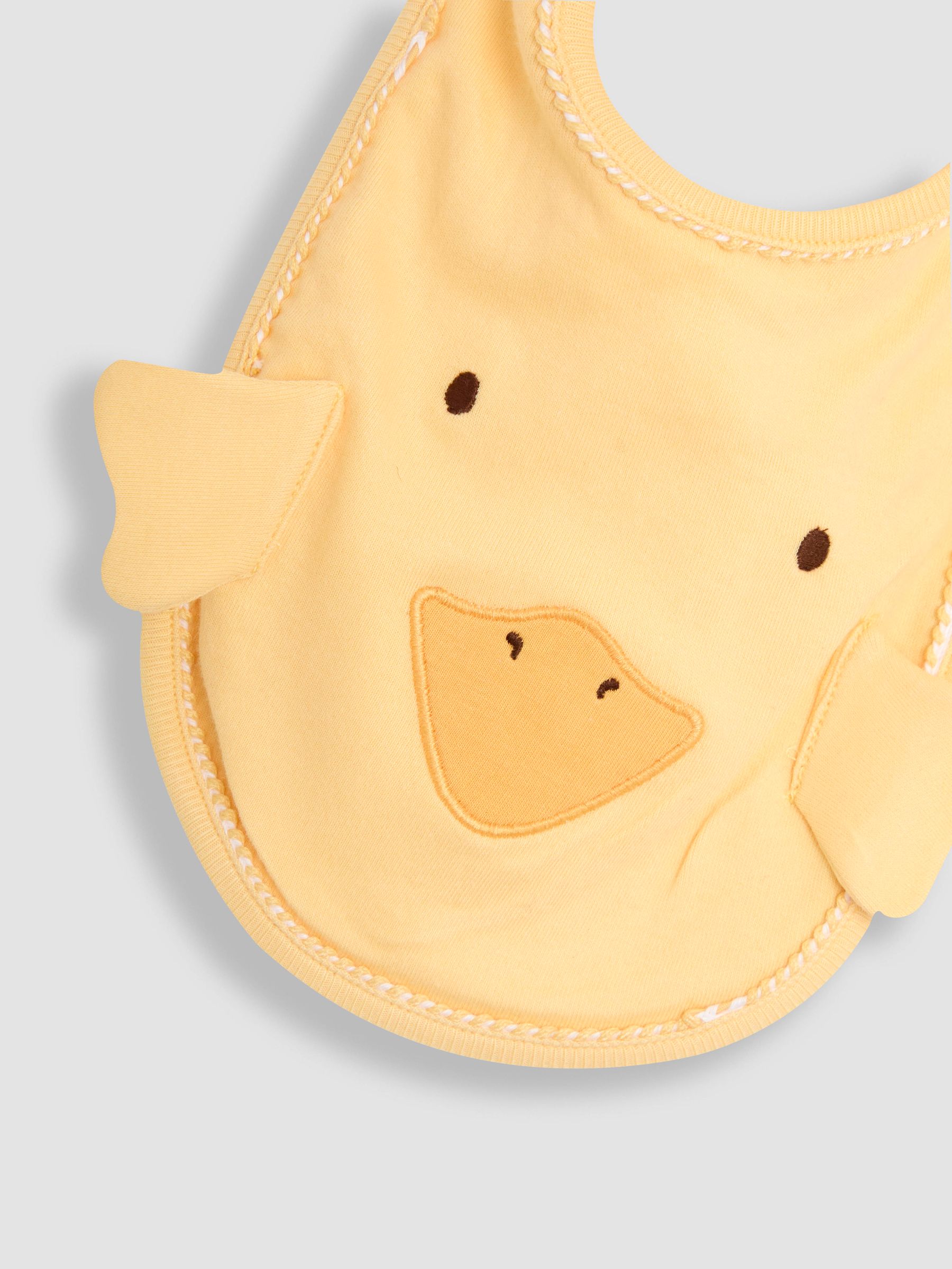 Yellow Baby Character Bib - Image 2 of 3