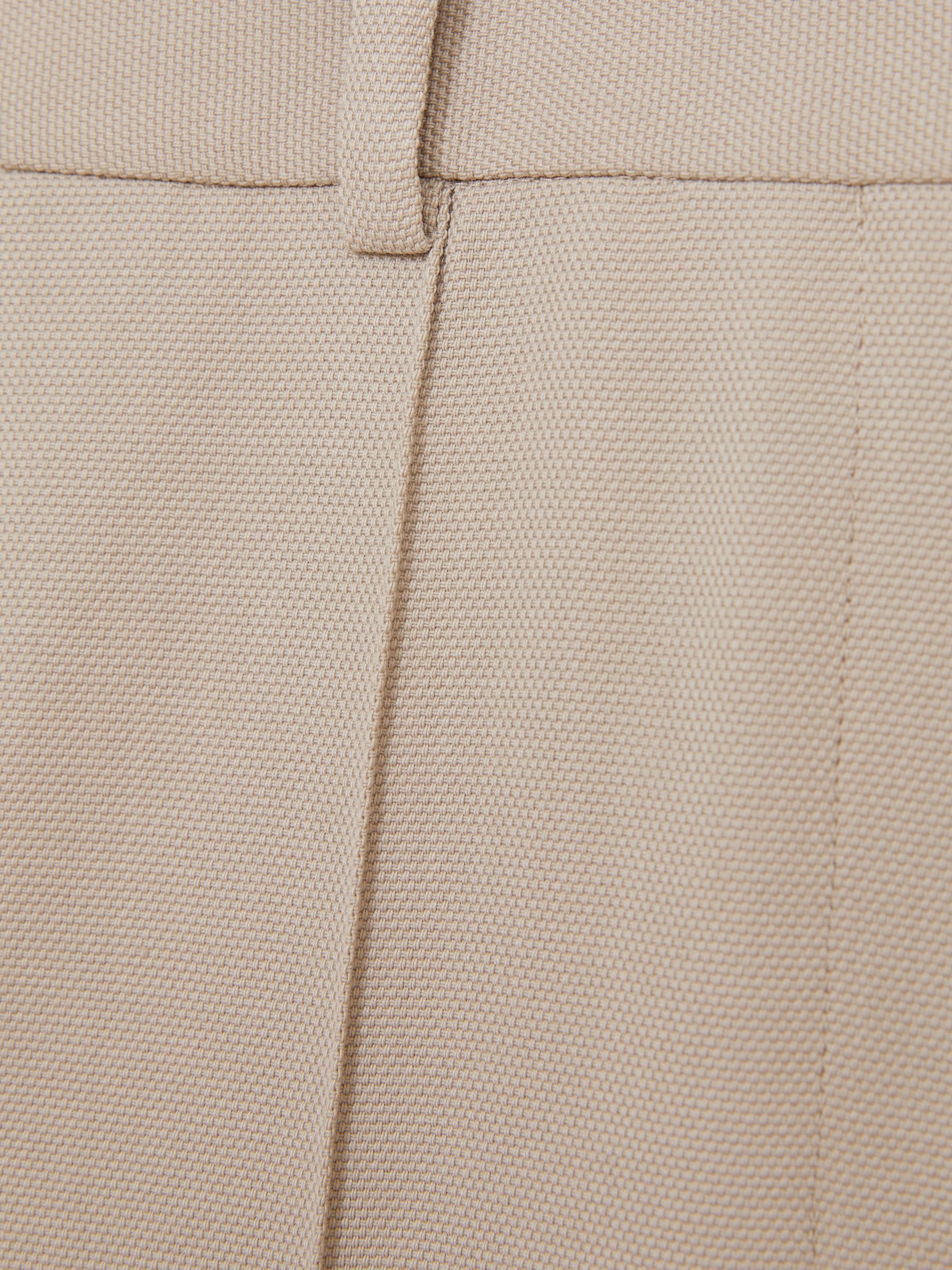 Straight-Leg Textured  Wool-Blend Suit Trousers in Neutral - Image 6 of 6