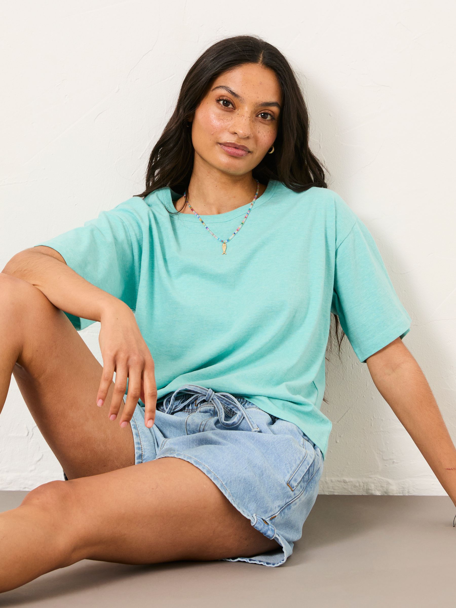 Blue Boxy T-Shirt - Image 4 of 6