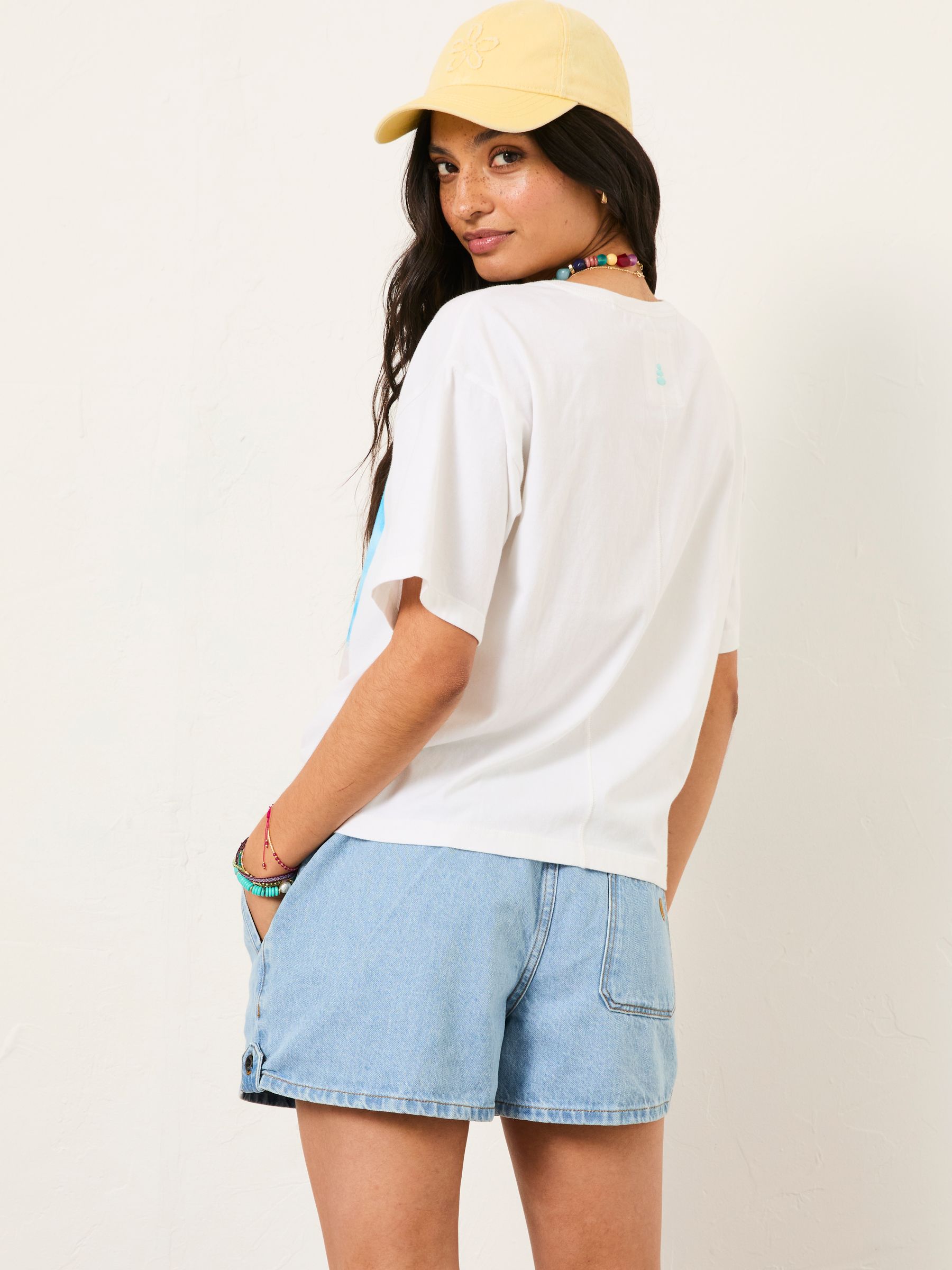 White Boxy T-Shirt - Image 2 of 5
