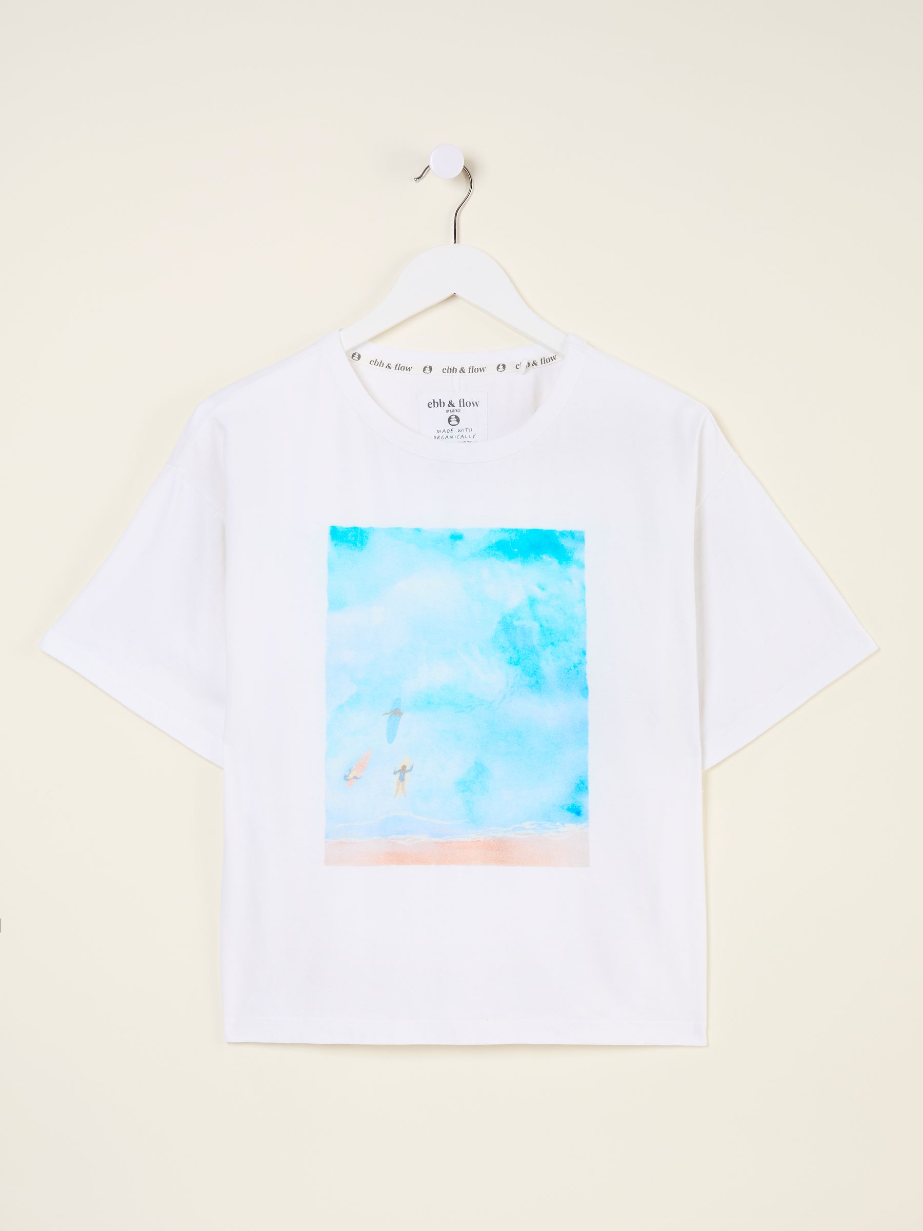 White Boxy T-Shirt - Image 5 of 5