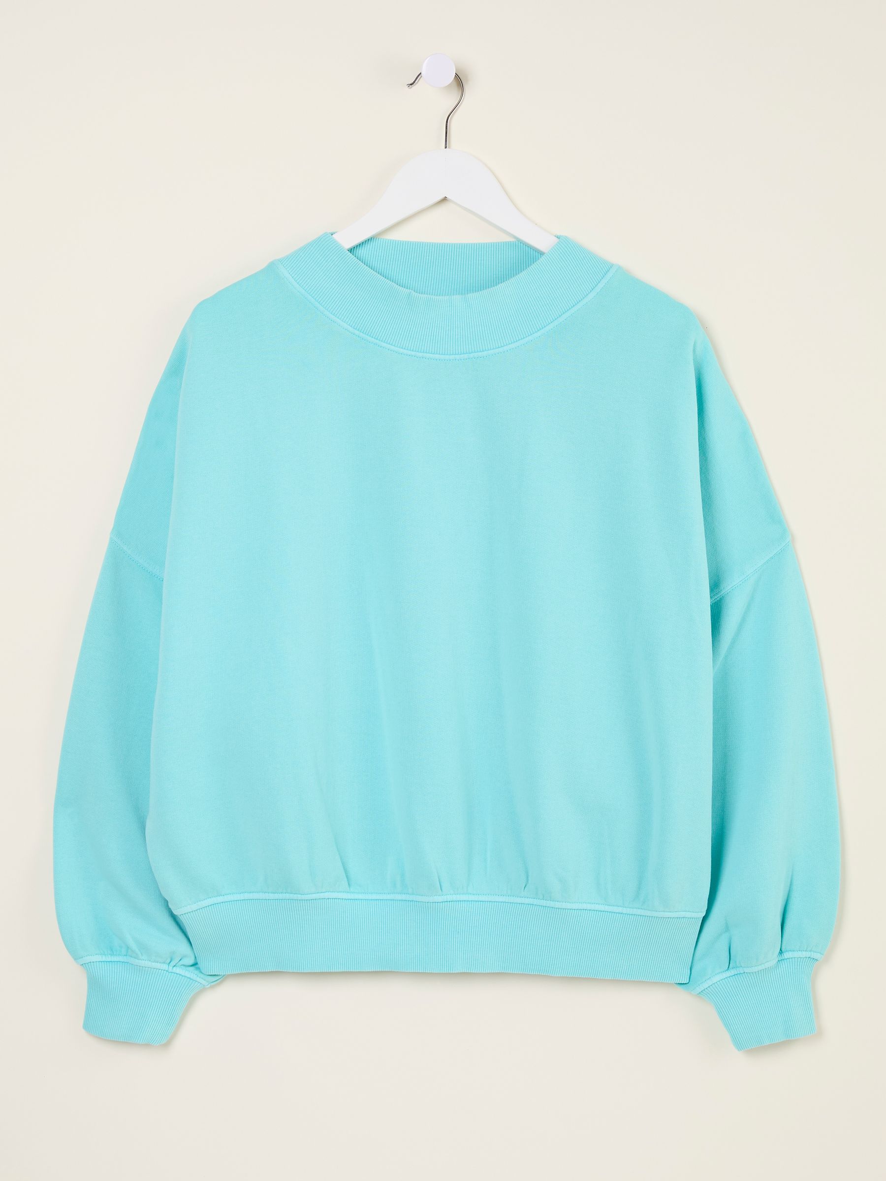 Lara Blue Crew Sweatshirt - Image 6 of 6