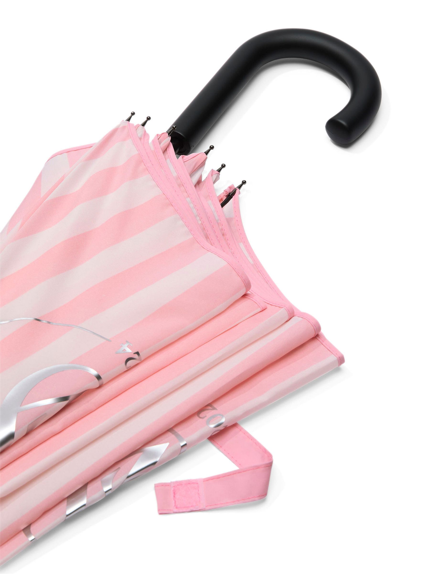 Pink Iconic Stripe Fashion Show 24 Umbrella - Image 4 of 4