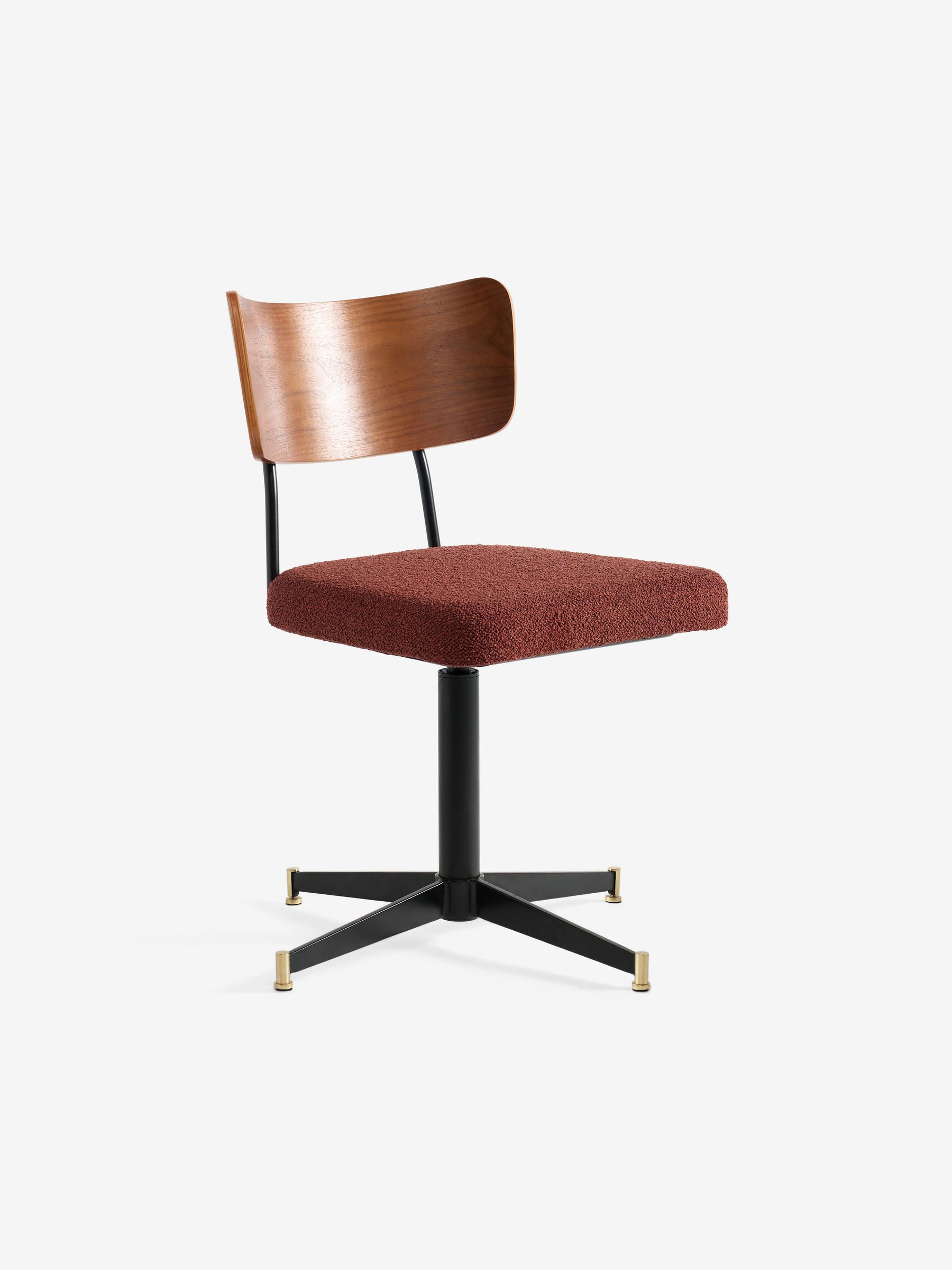 Amalyn Office Chair in Rust Red - Image 4 of 4 Amalyn Office Chair in Rust Red - Image 4 of 4