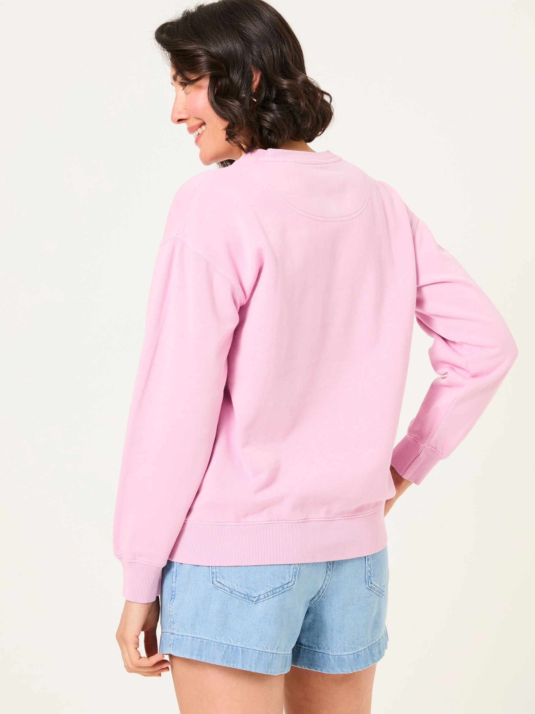 Georgia Light Pink Crew Sweatshirt - Image 2 of 5