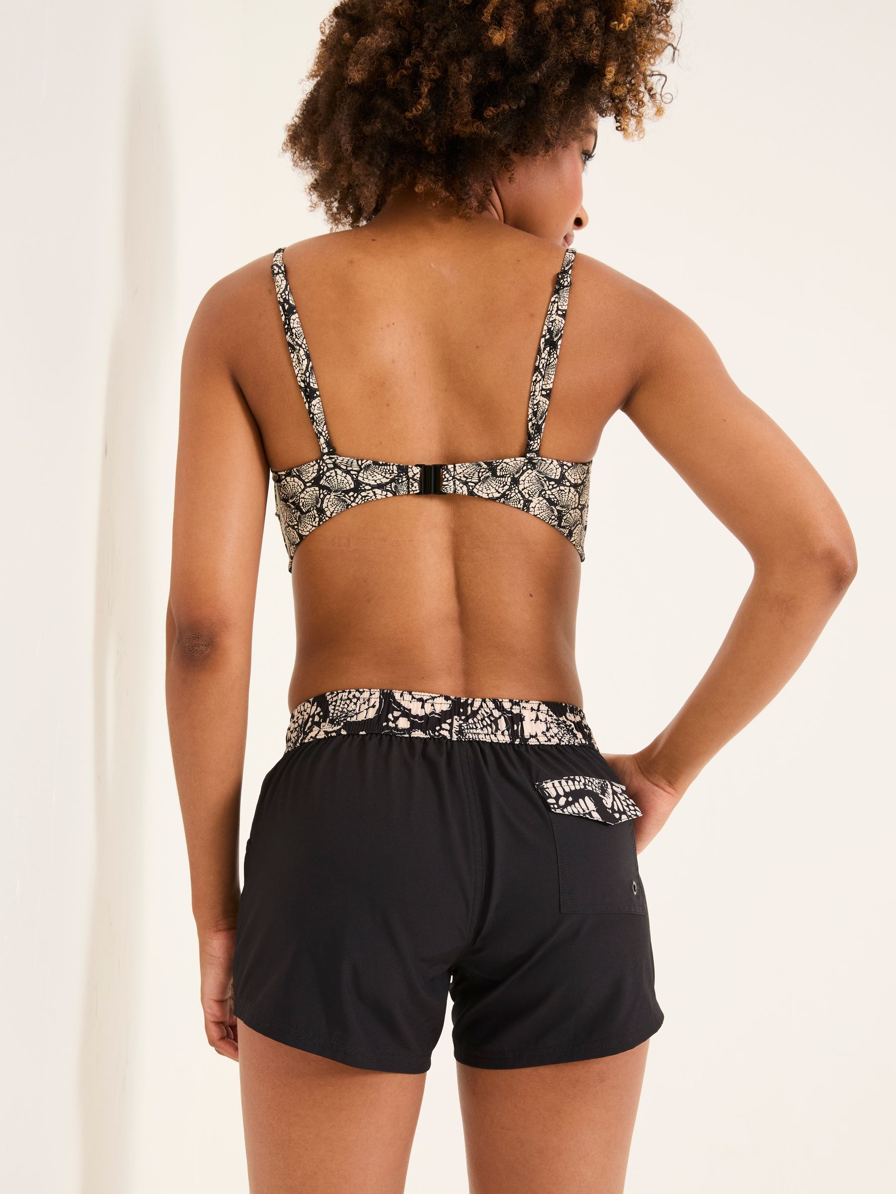 Hove Black Mono Shell Board Shorts - Image 2 of 5