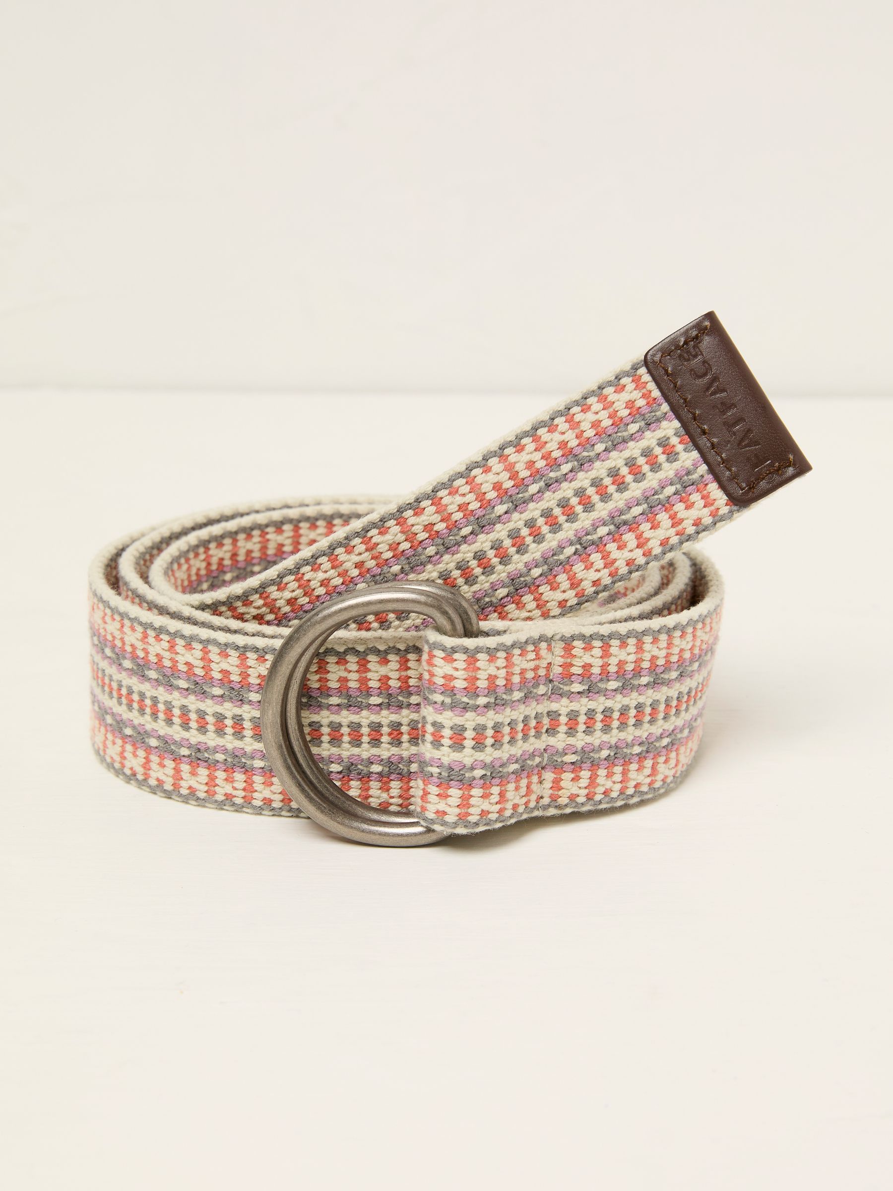 Pink Webbing Belt FatFace