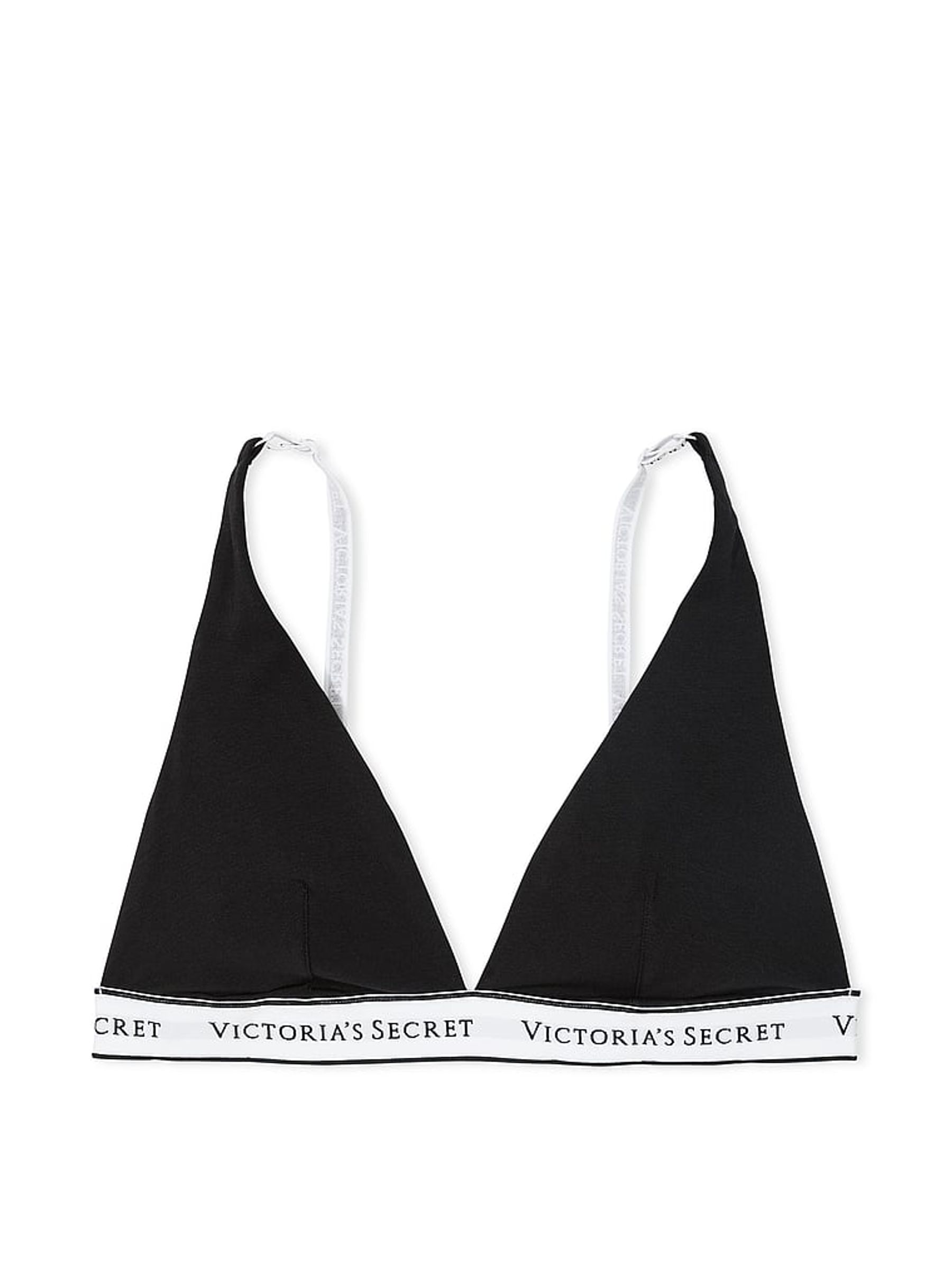 Black/White Logo Bralette - Image 3 of 3