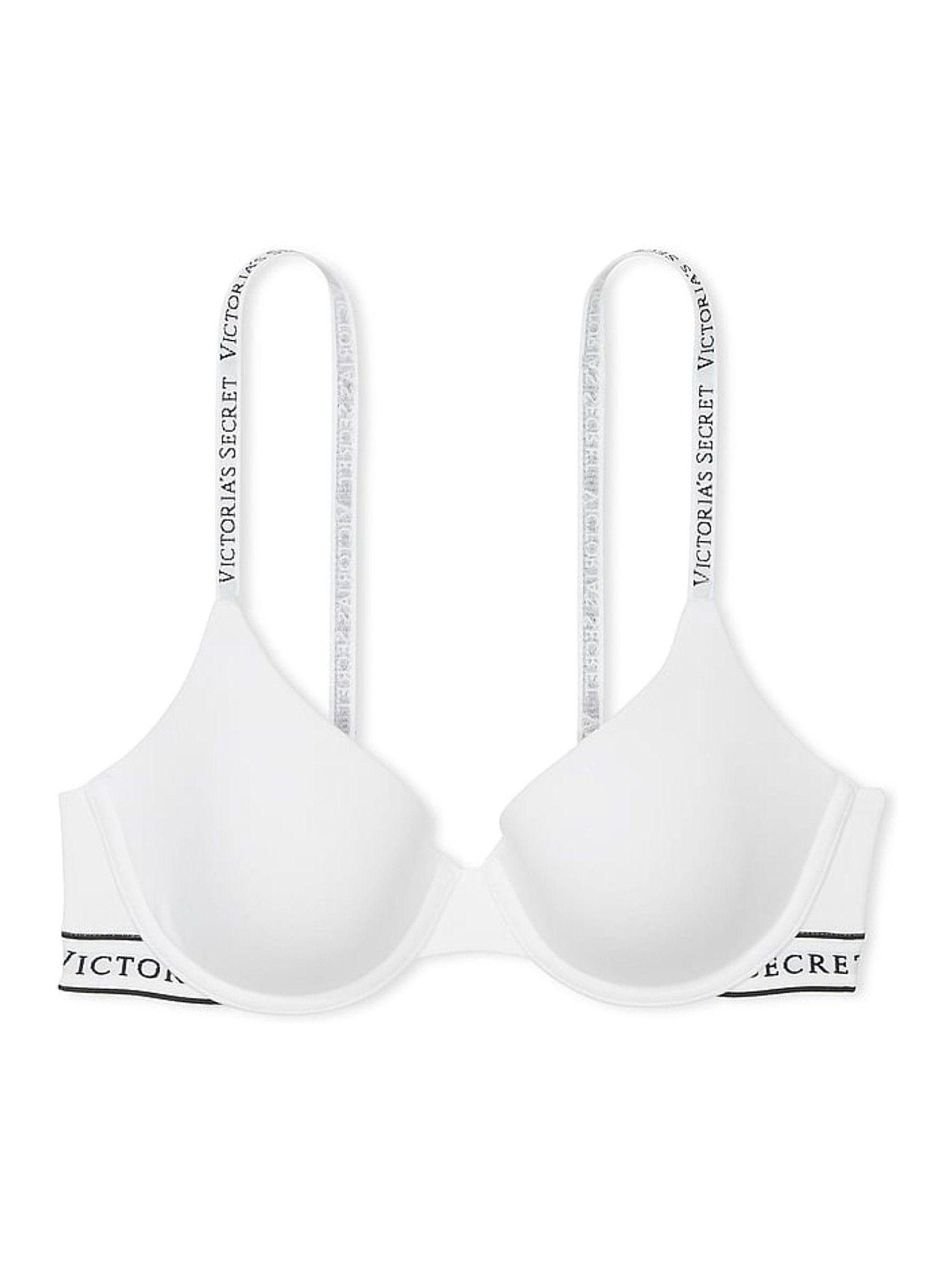 White Demi Lightly Lined Bra - Image 3 of 3