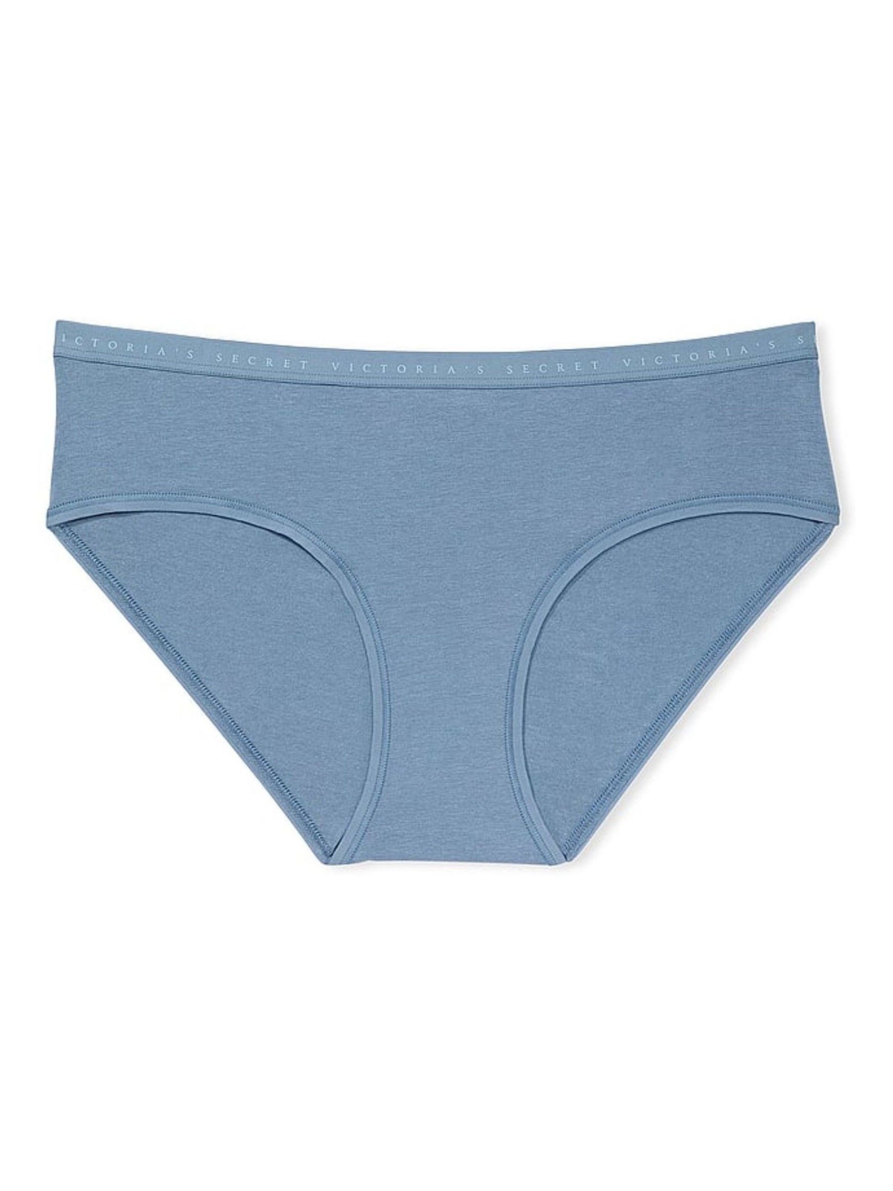 Faded Denim Blue Hipster Knickers - Image 3 of 3