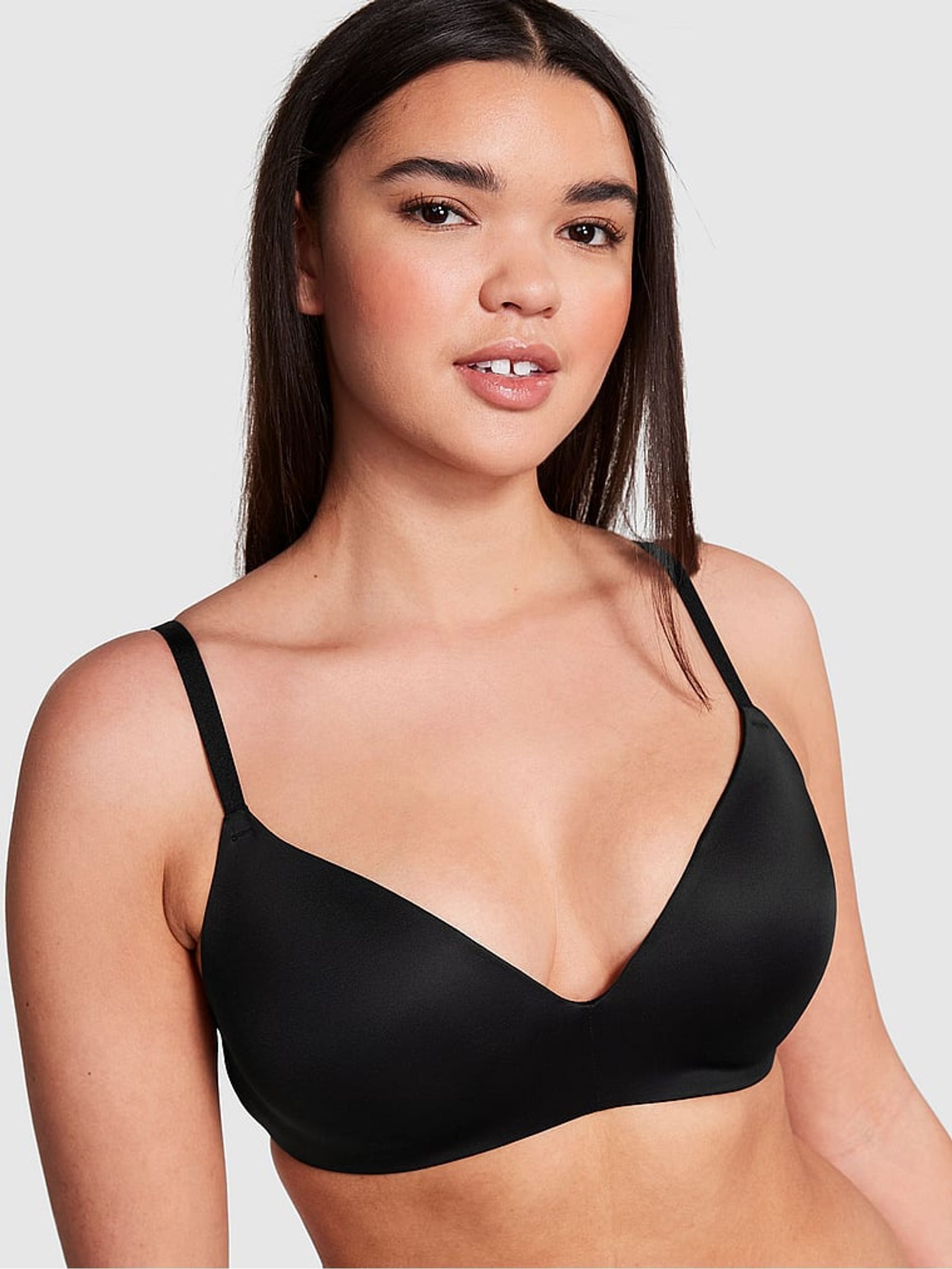 Black Non Wired Push Up Bra - Image 1 of 3