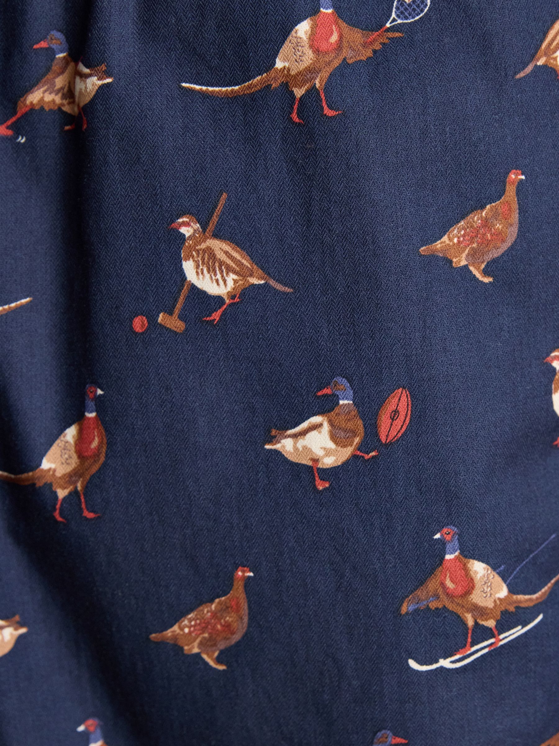 Dozer Navy Pyjama Bottoms - Image 5 of 8