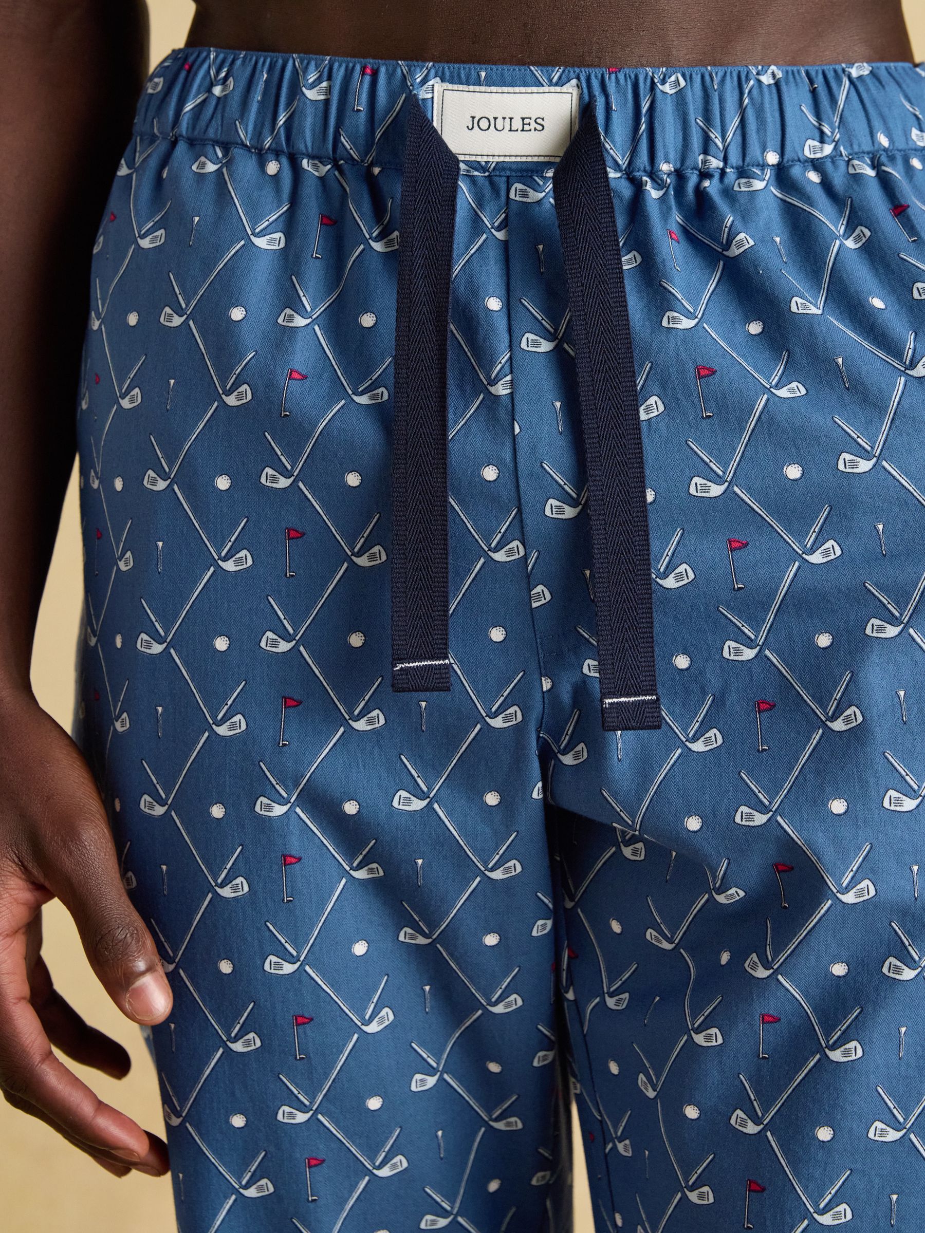 Dozer Blue Pyjama Bottoms - Image 3 of 5