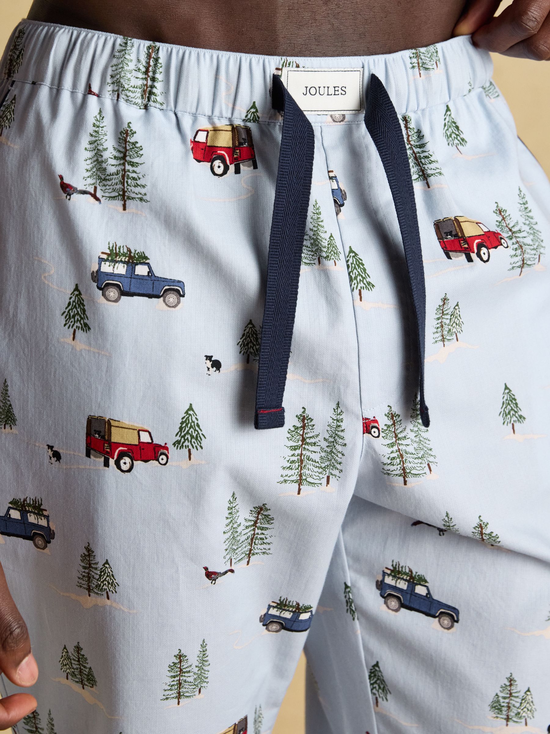 Dozer Light Blue Pyjama Bottoms - Image 3 of 5