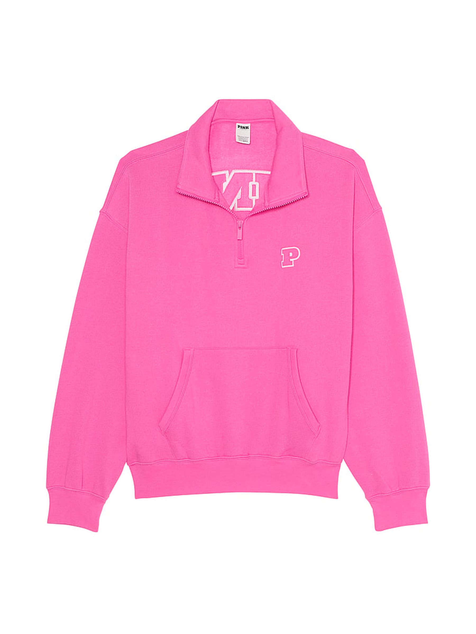 Pink Gossip Half Zip Sweatshirt - Image 3 of 4