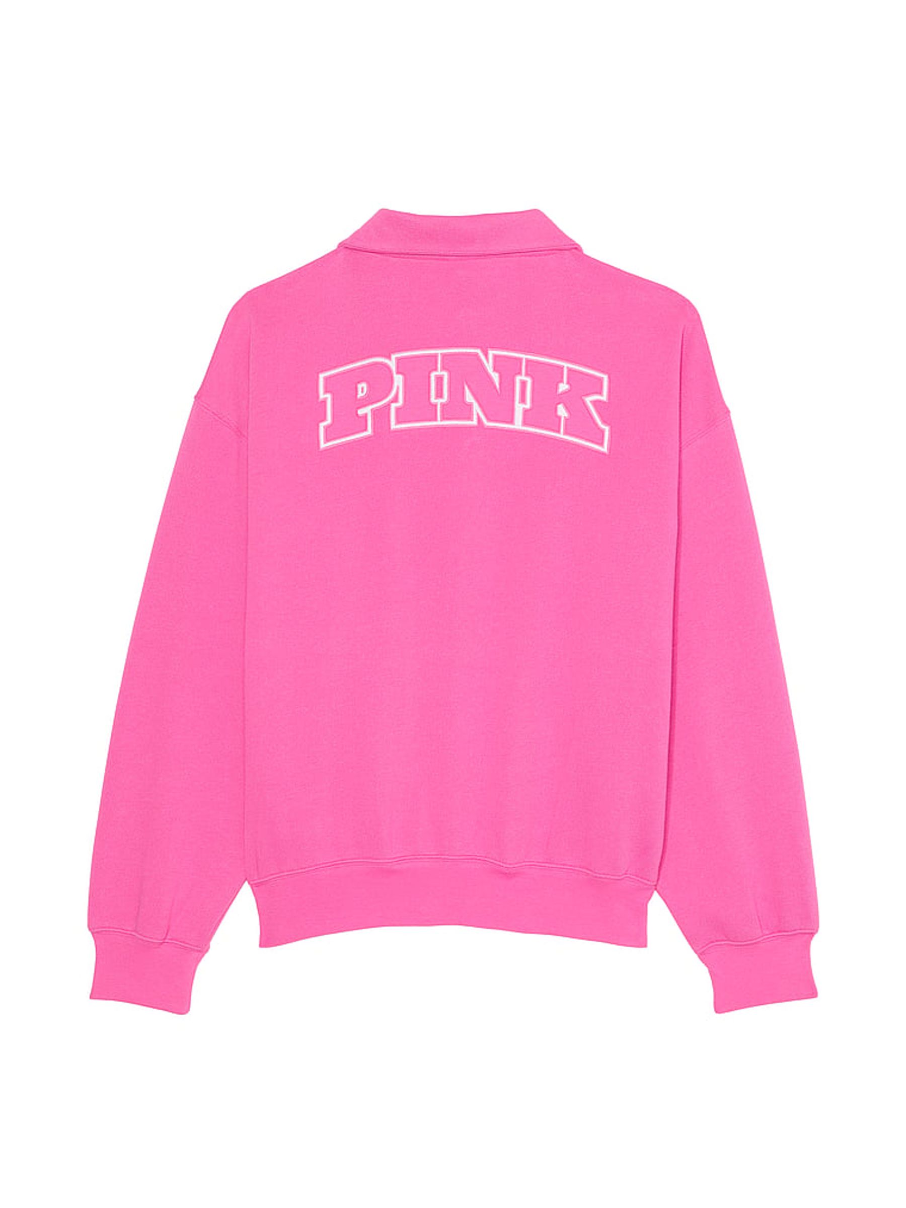 Pink Gossip Half Zip Sweatshirt - Image 4 of 4