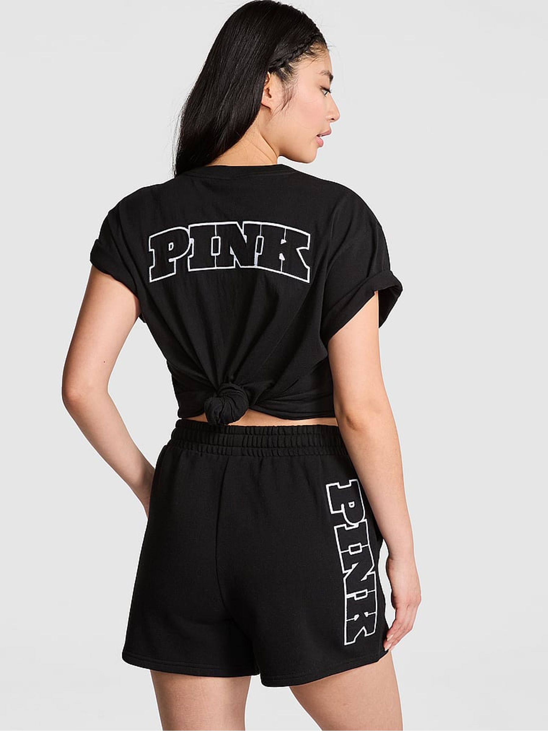 Black Fleece Shorts - Image 2 of 3