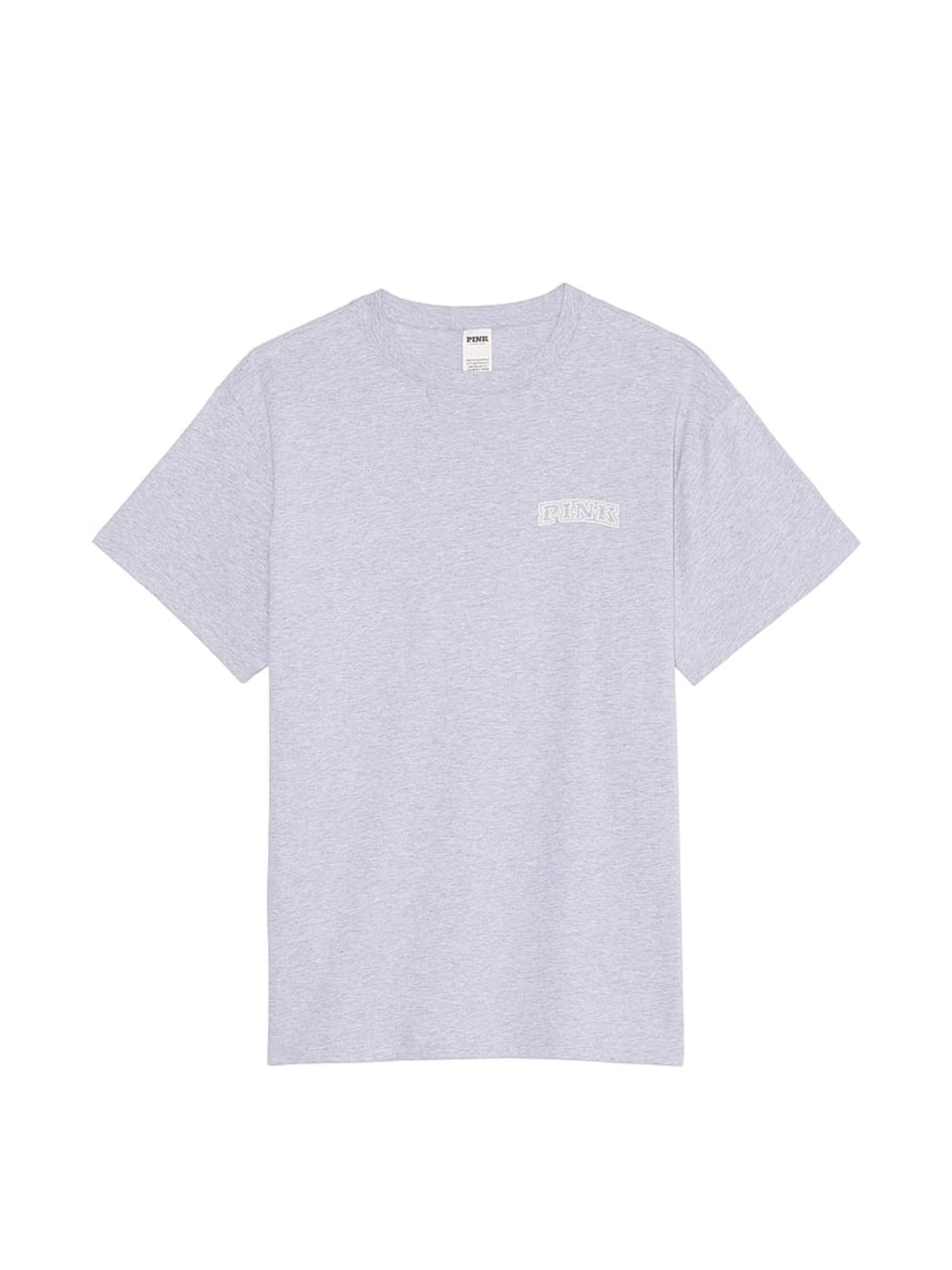 Grey Heather Short Sleeve Oversized T-Shirt - Image 3 of 3