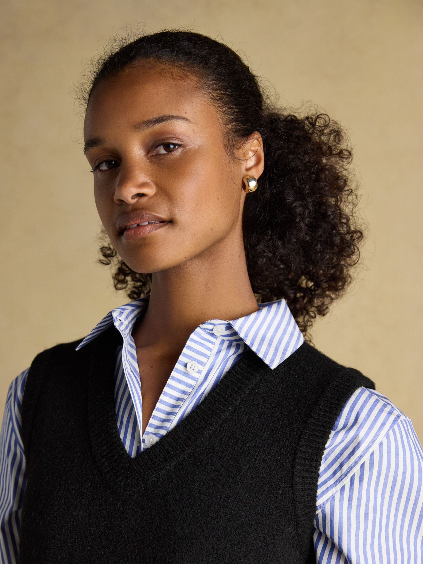 トップス Gypsohila Marine Knit Vest Black 新品】ジプソフィア gypsohila マリンニットベスト - メルカリ