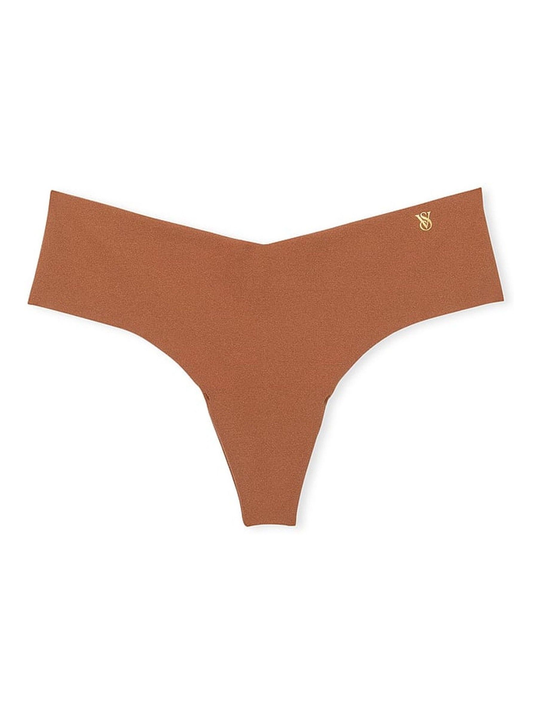 Caramel Nude Thong Knickers - Image 3 of 3