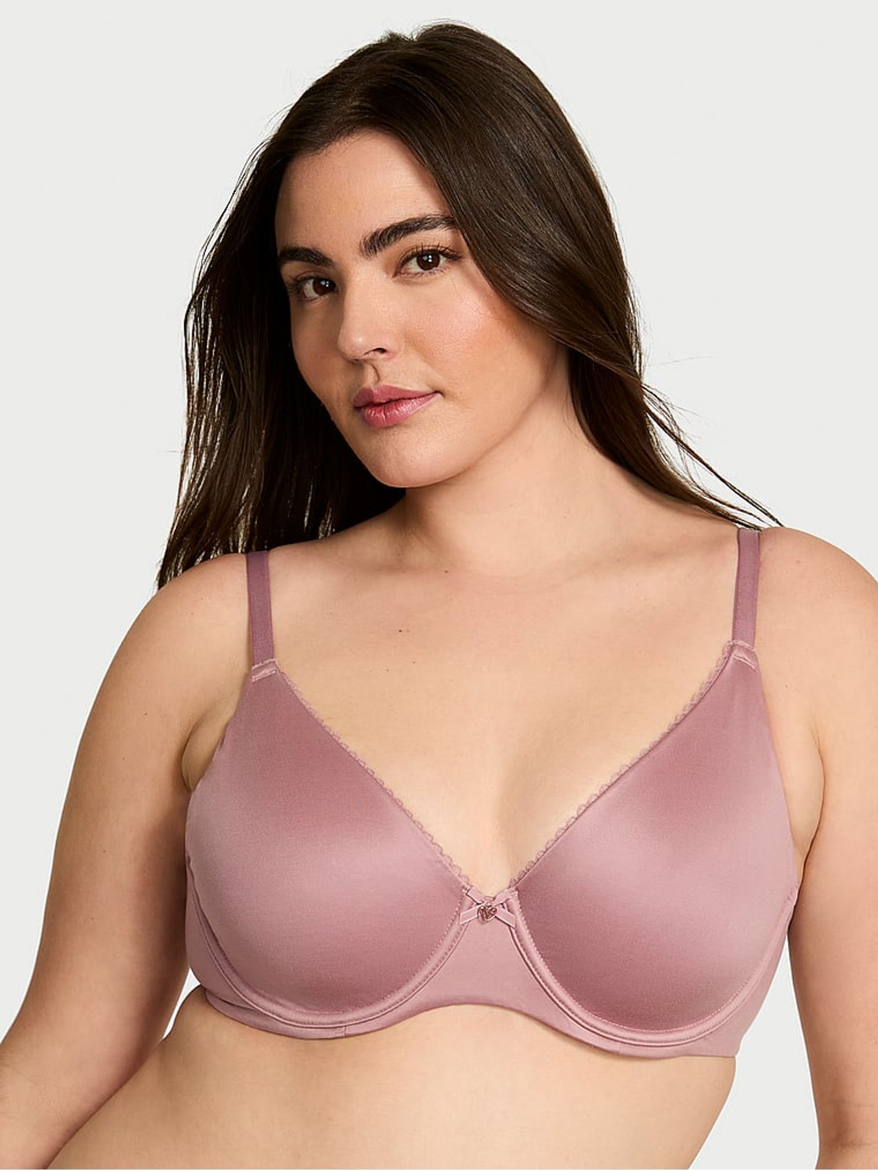 Nostalgia Rose Pink Minimiser Invisible Lift Bra - Image 1 of 3