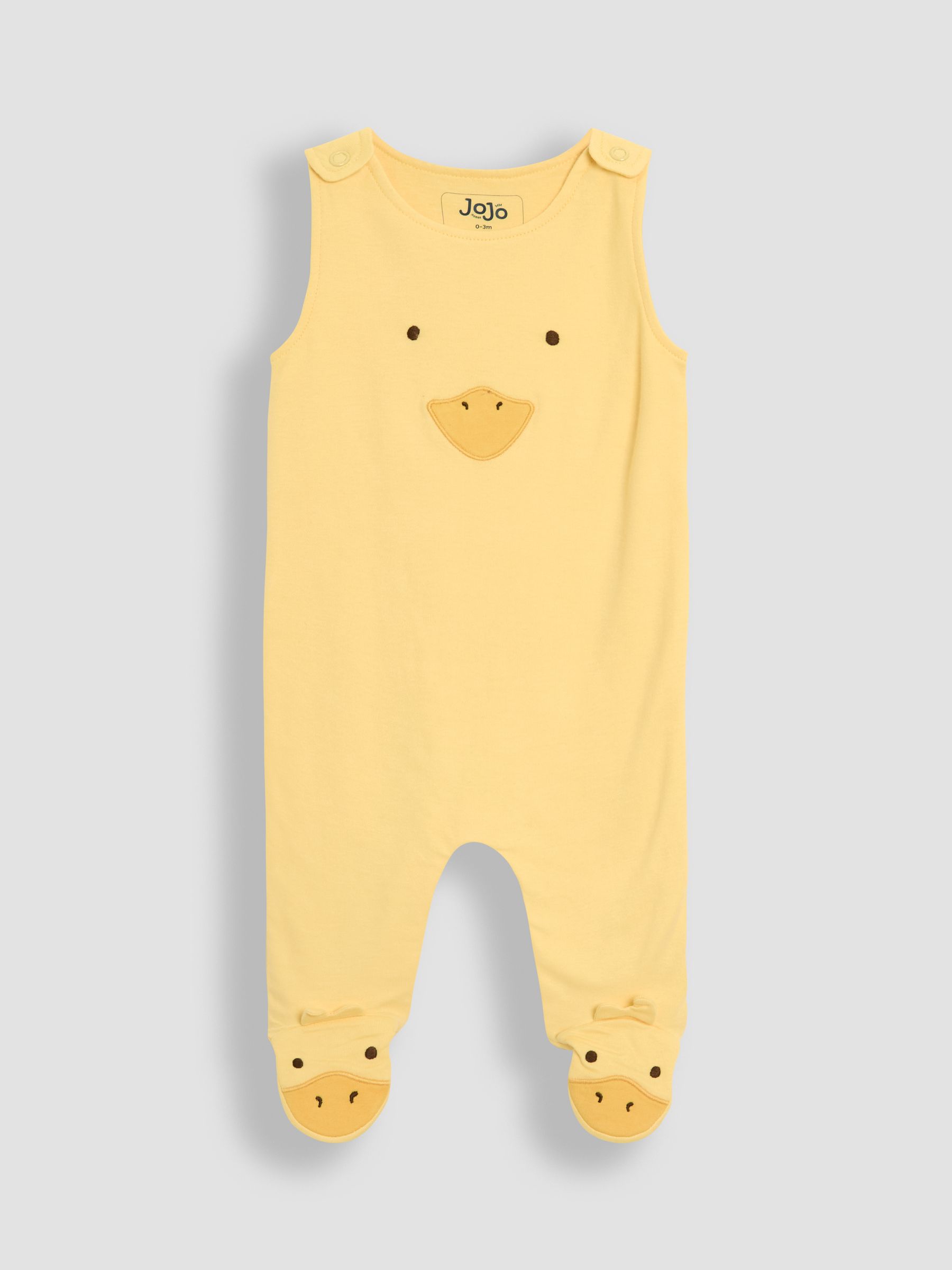 Yellow Footed Dungarees Set 3 Piece - Image 2 of 7