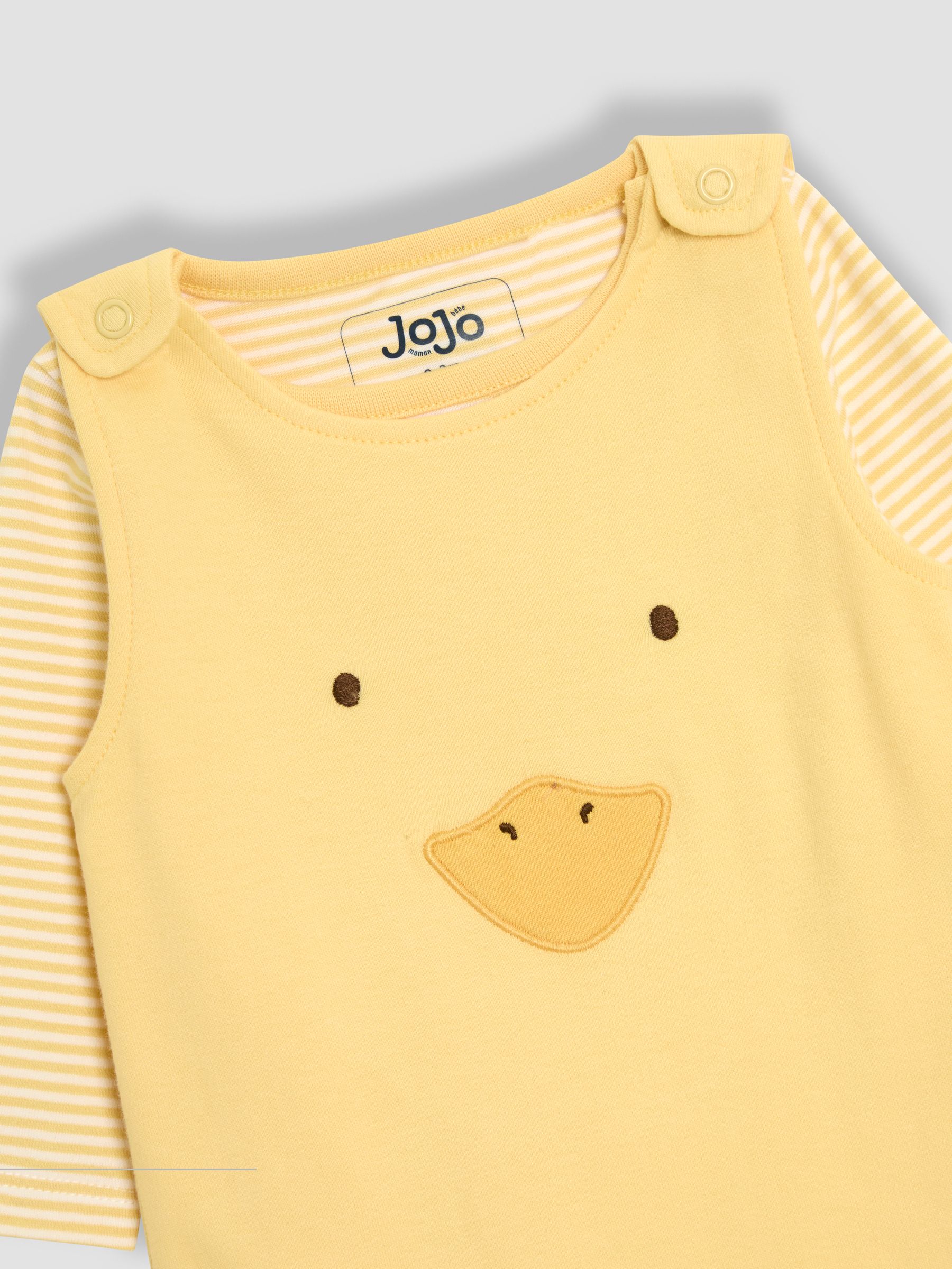 Yellow Footed Dungarees Set 3 Piece - Image 7 of 7