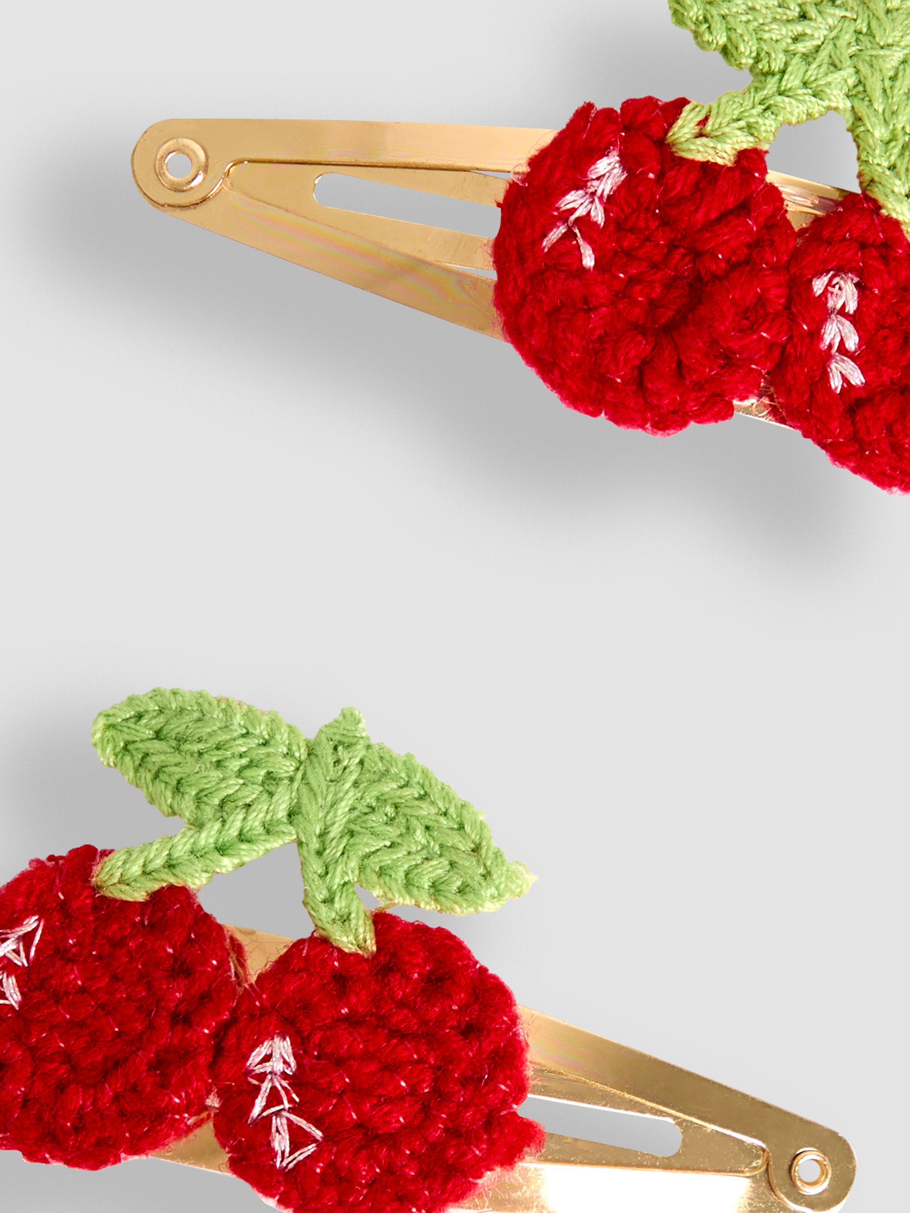 Red 2-Pack Crochet Clips - Image 3 of 3