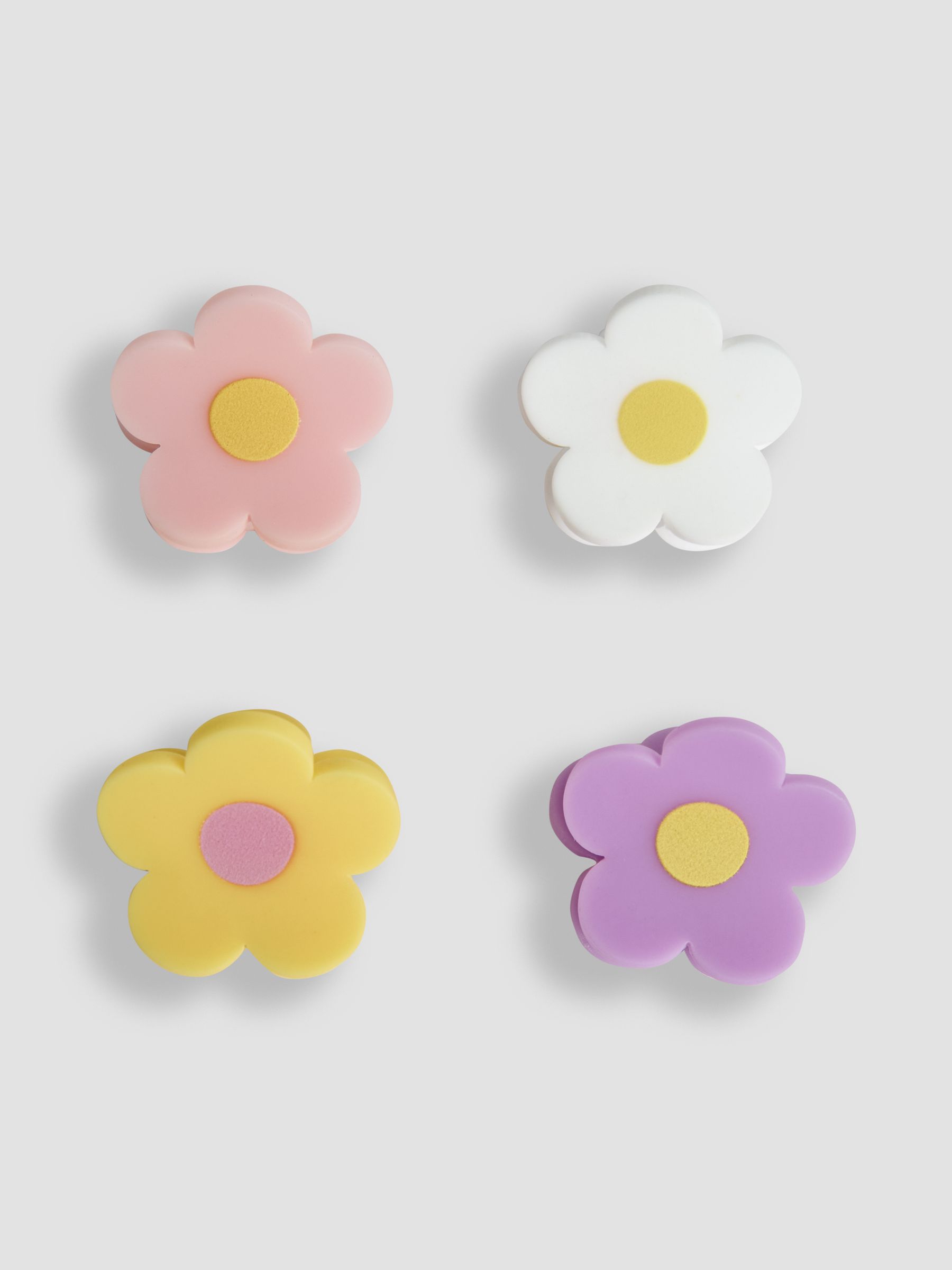 Yellow 4-Pack Claw Clips - Image 2 of 3