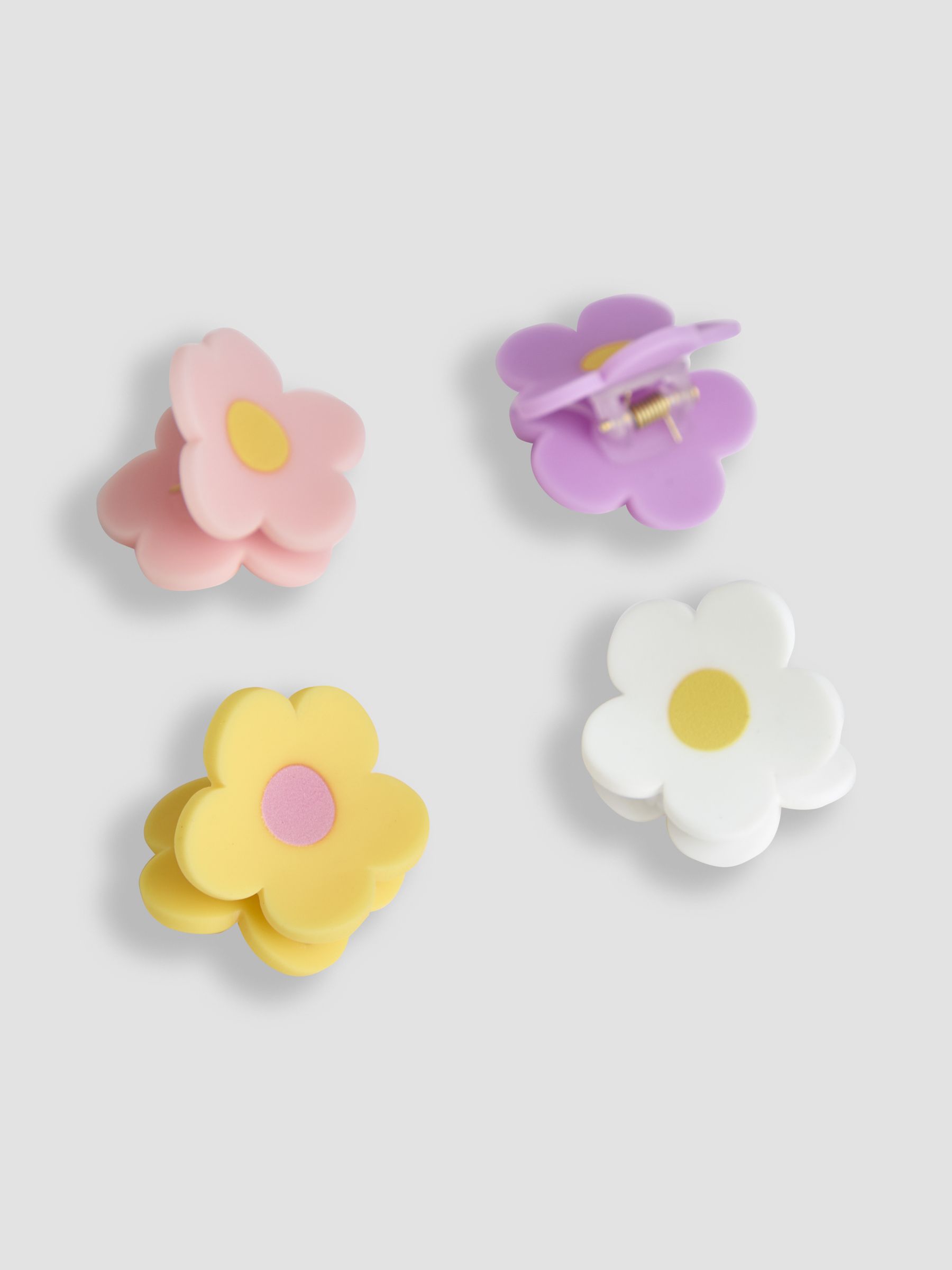 Yellow 4-Pack Claw Clips - Image 3 of 3