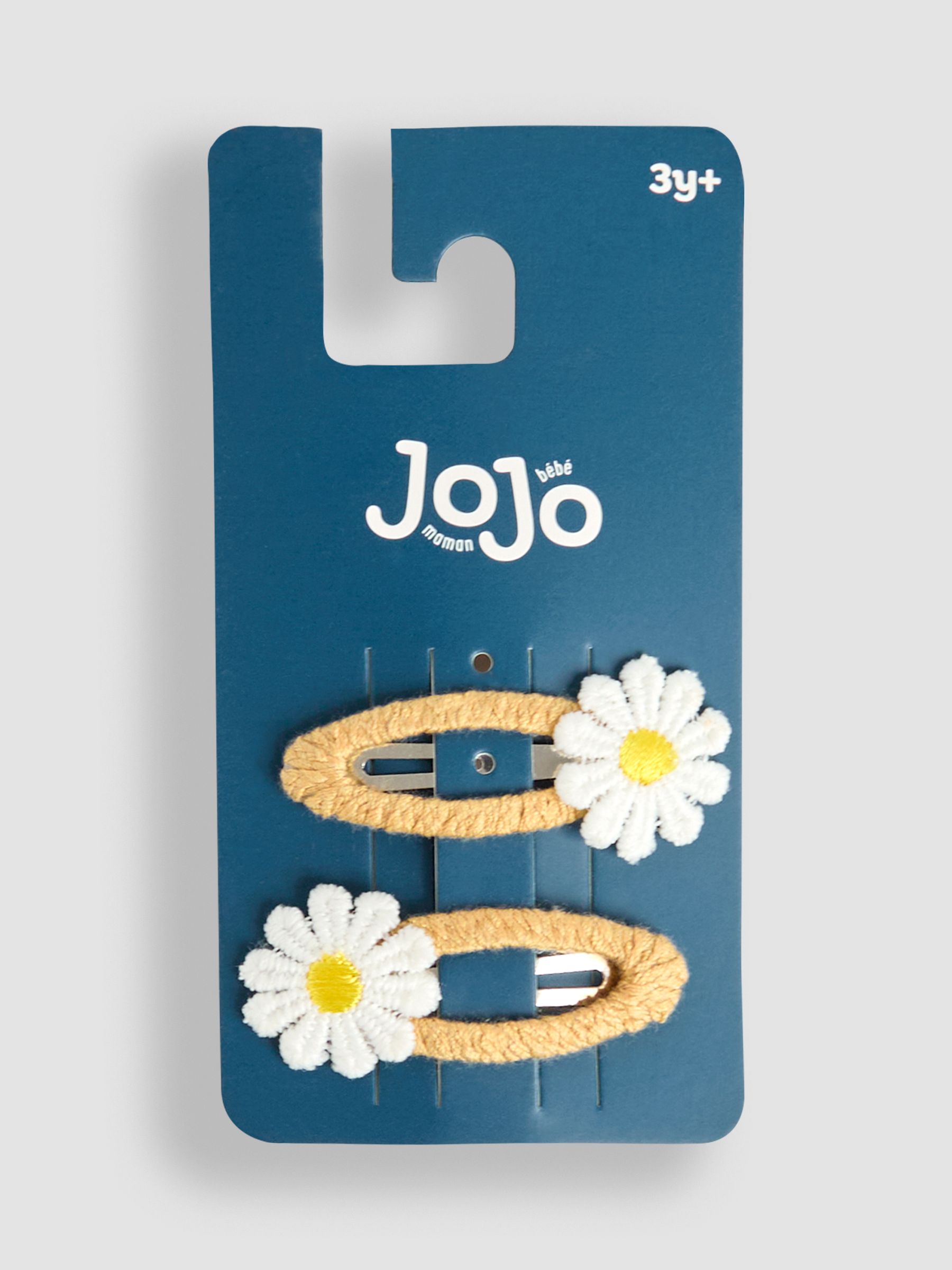 White Crochet Clips 2 Pack - Image 2 of 3