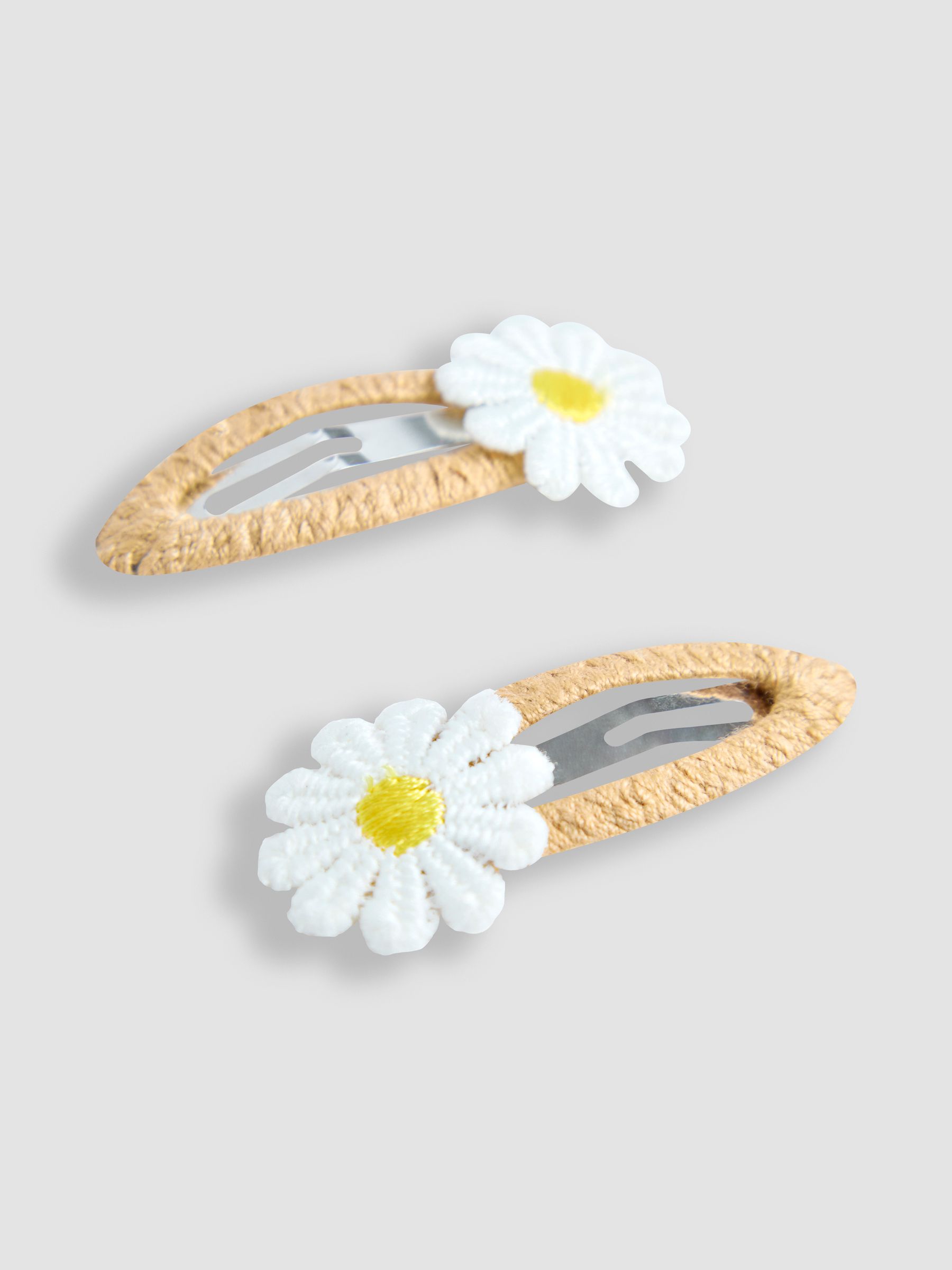White Crochet Clips 2 Pack - Image 3 of 3
