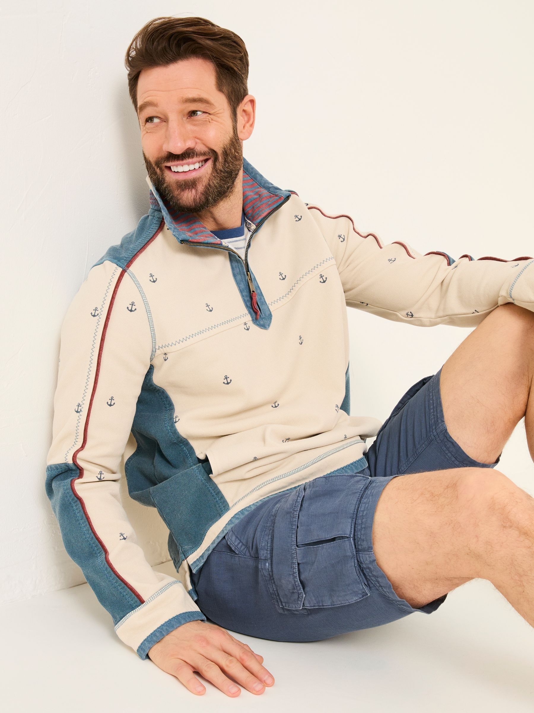 Airlie Natural Airlie Anchor Sweat - Image 3 of 8