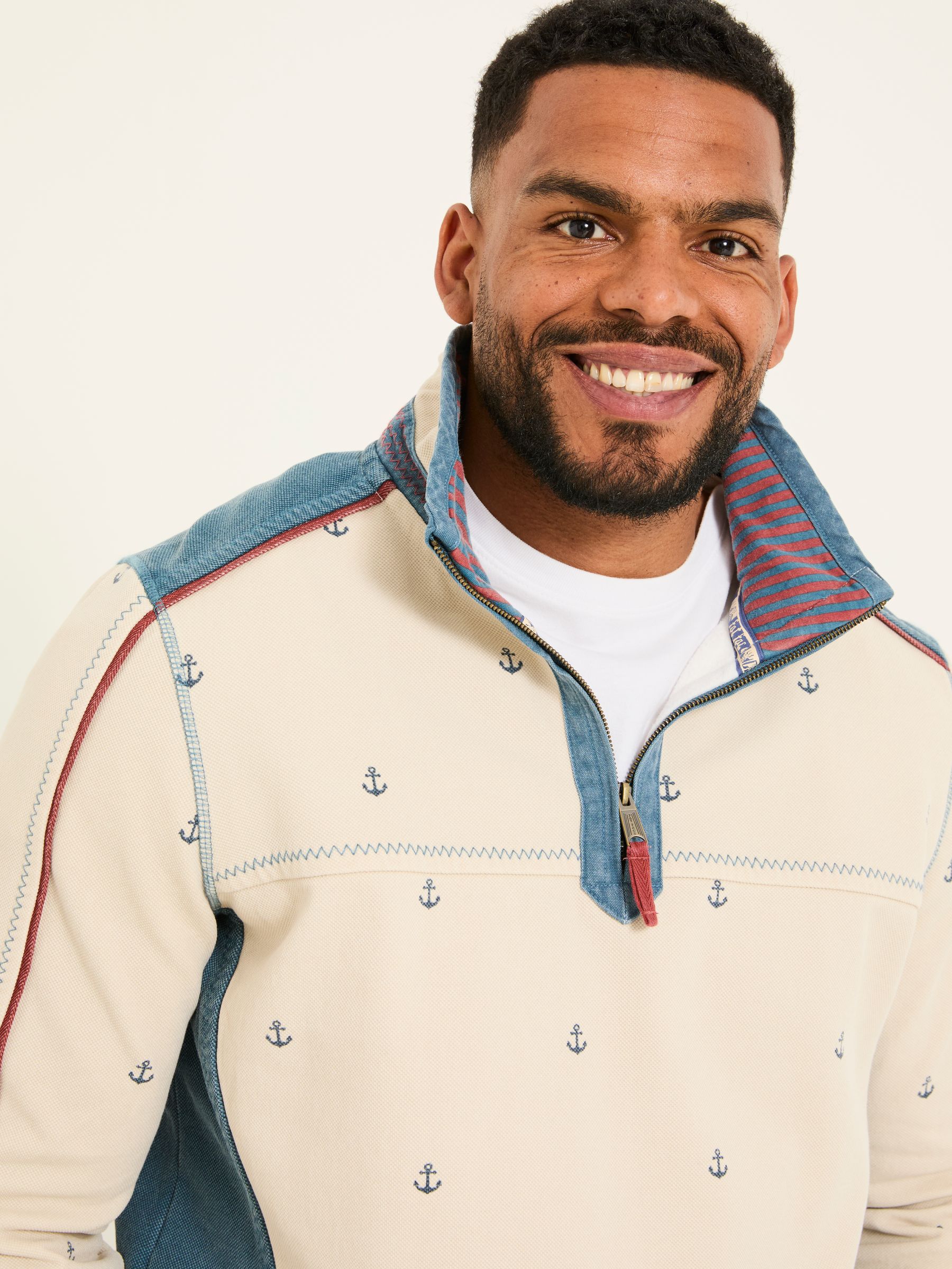 Airlie Natural Airlie Anchor Sweat - Image 7 of 8