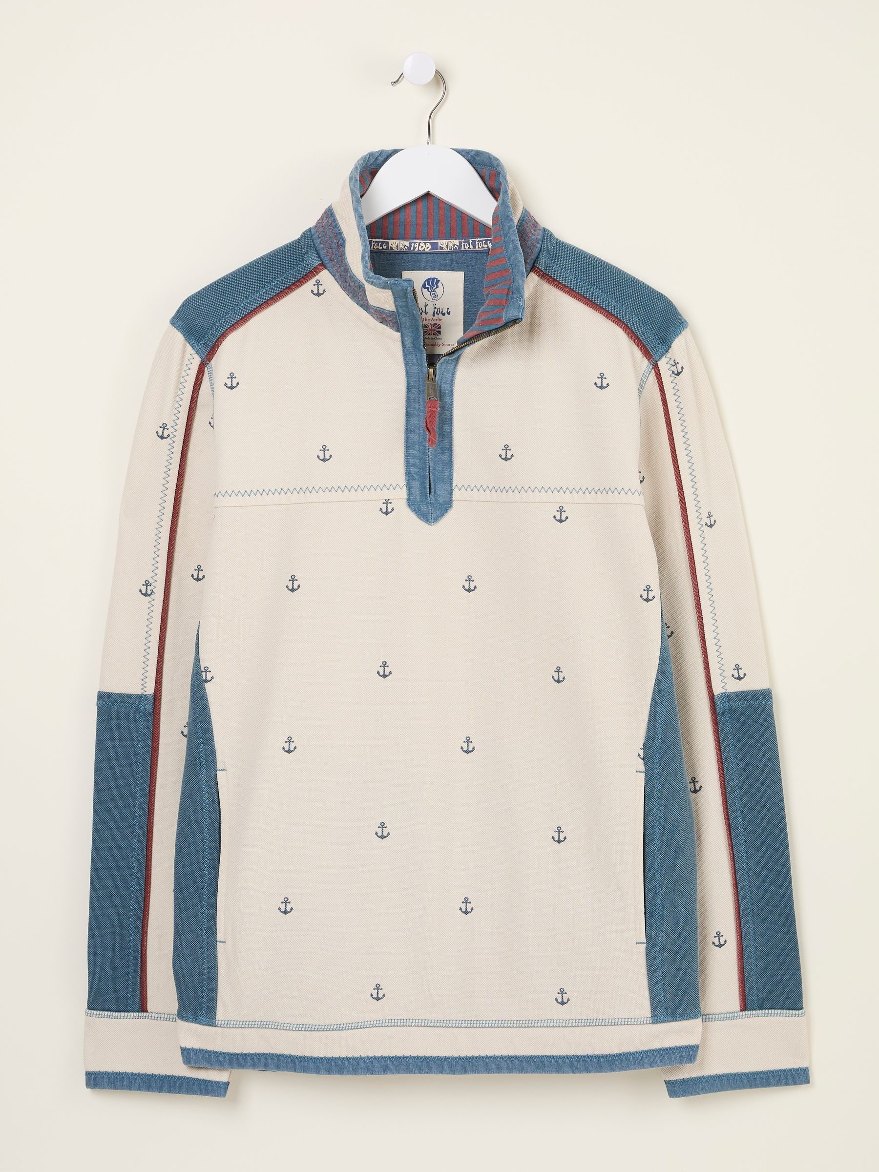 Airlie Natural Airlie Anchor Sweat - Image 8 of 8