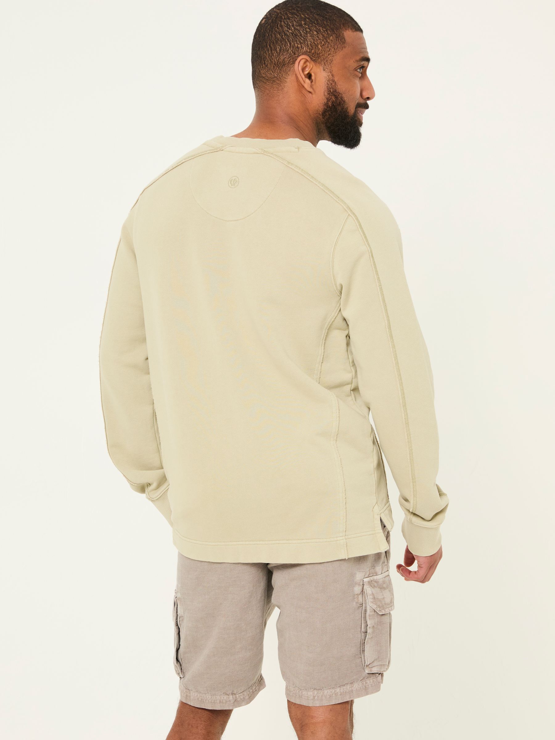 Otterton Sage Green Crew Neck Sweatshirt - Image 2 of 7