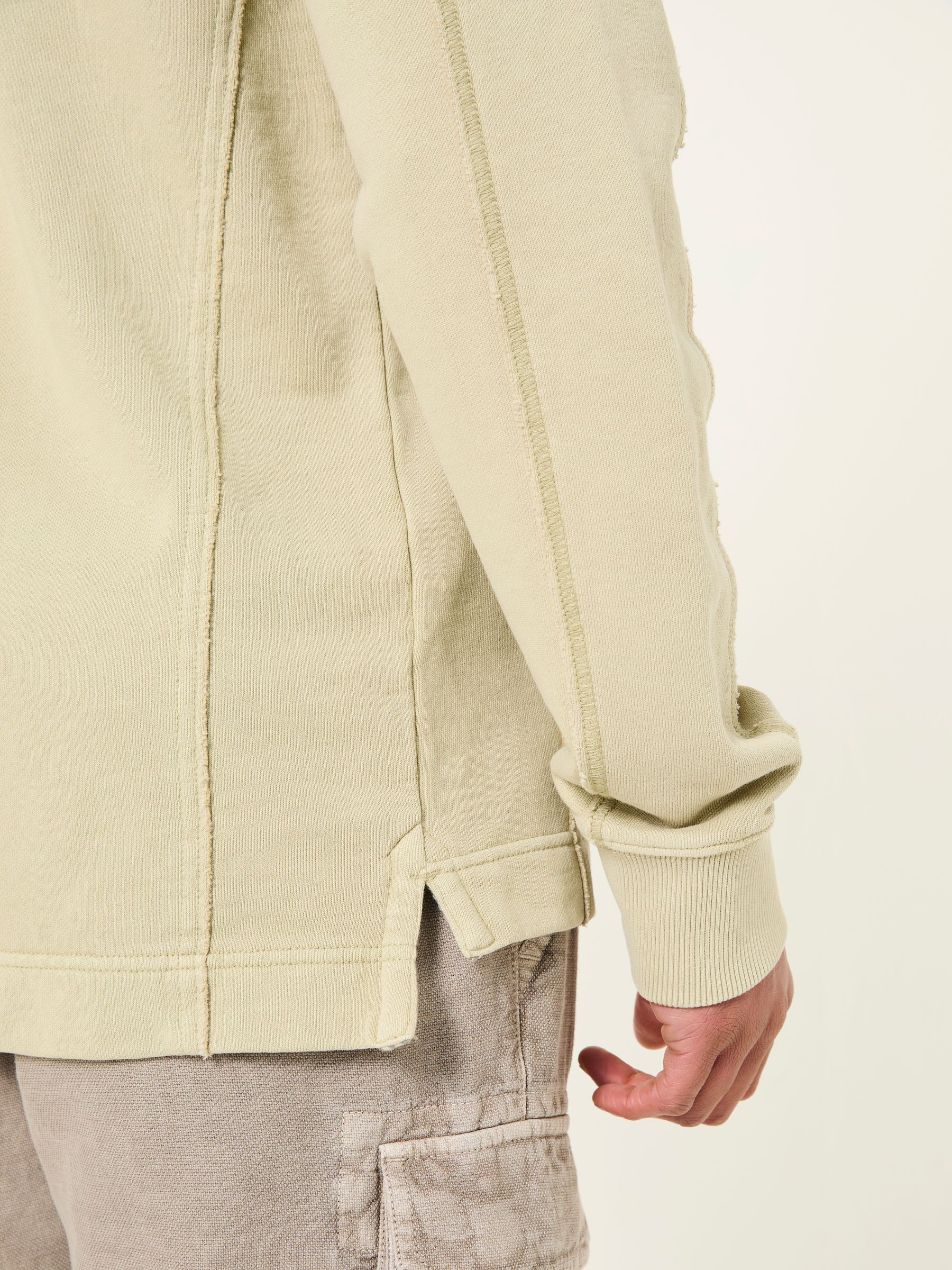 Otterton Sage Green Crew Neck Sweatshirt - Image 4 of 7