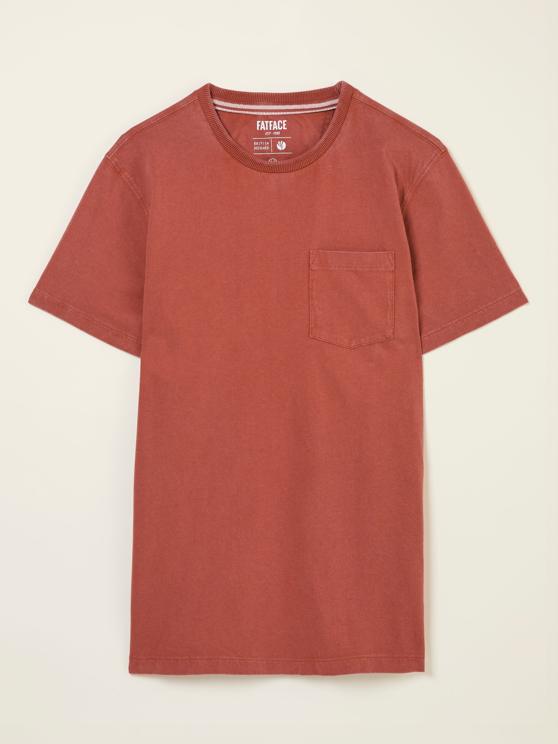 Cove Terracotta Cove Pocket Tshirt - Image 3 of 3